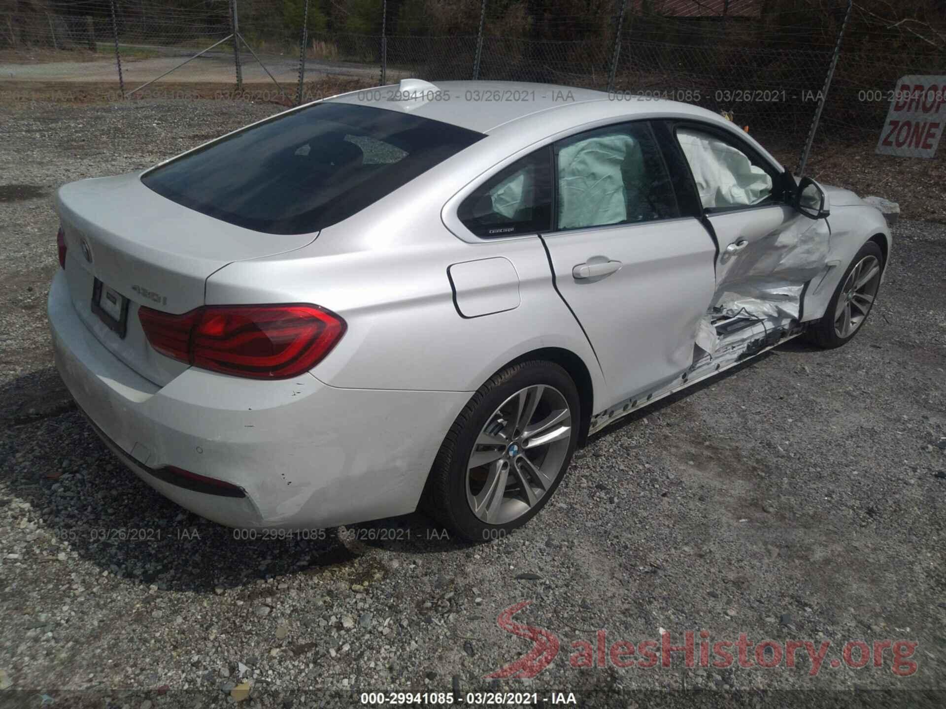 WBA4J3C51KBL10721 2019 BMW 4 SERIES