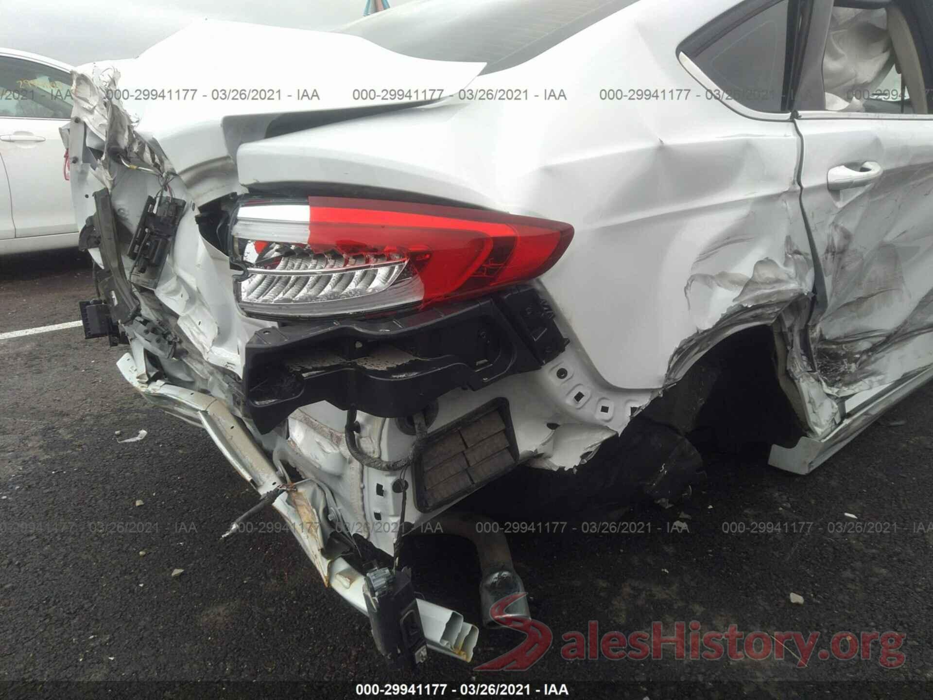 3FA6P0HD7KR250955 2019 FORD FUSION