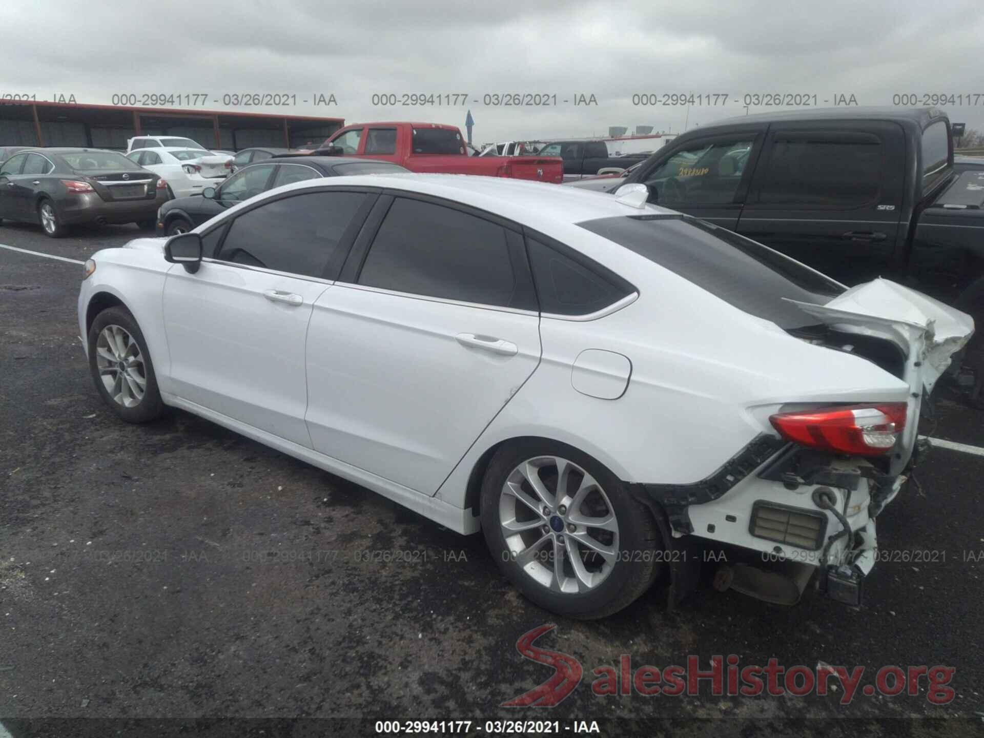 3FA6P0HD7KR250955 2019 FORD FUSION