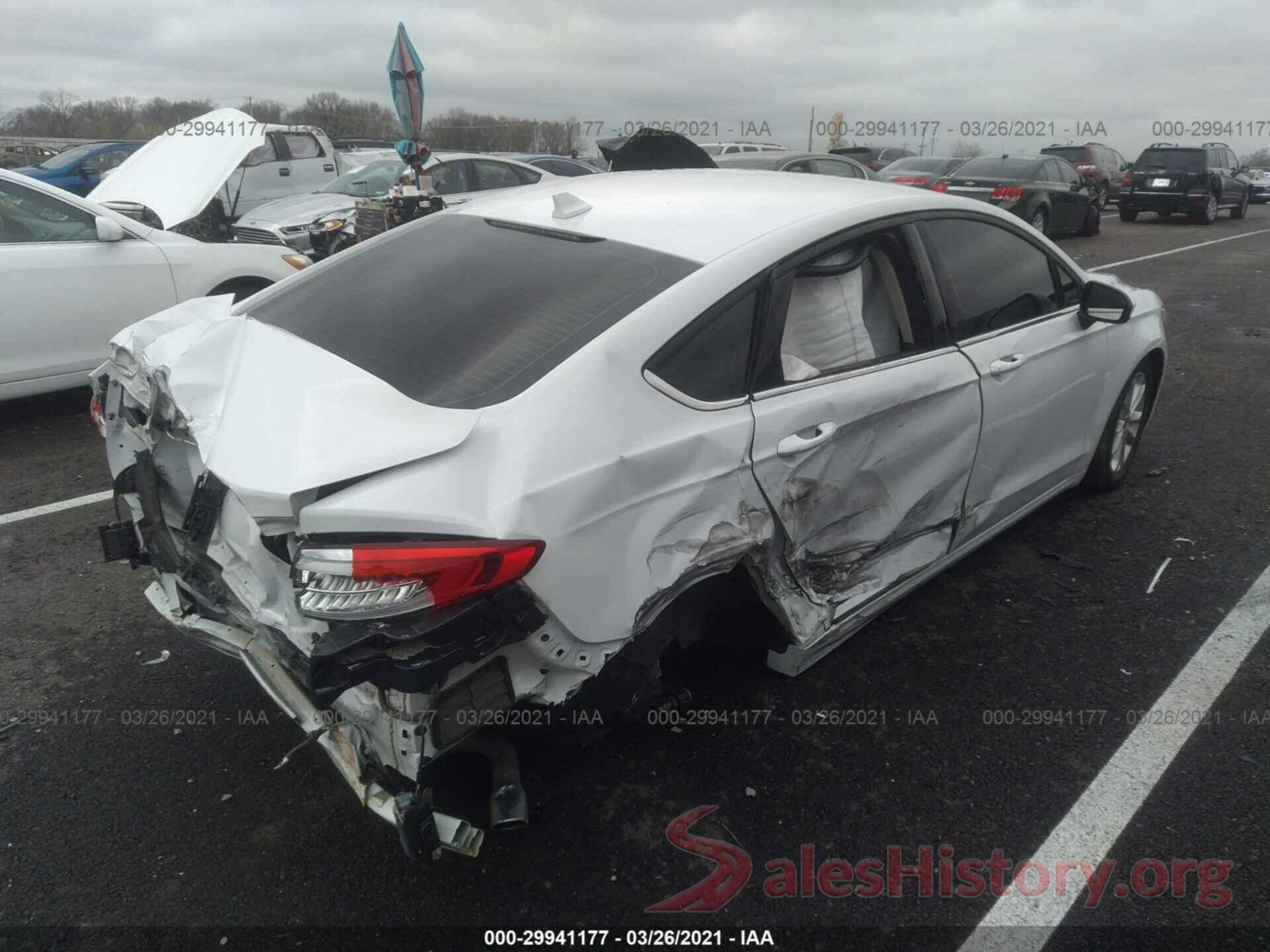 3FA6P0HD7KR250955 2019 FORD FUSION