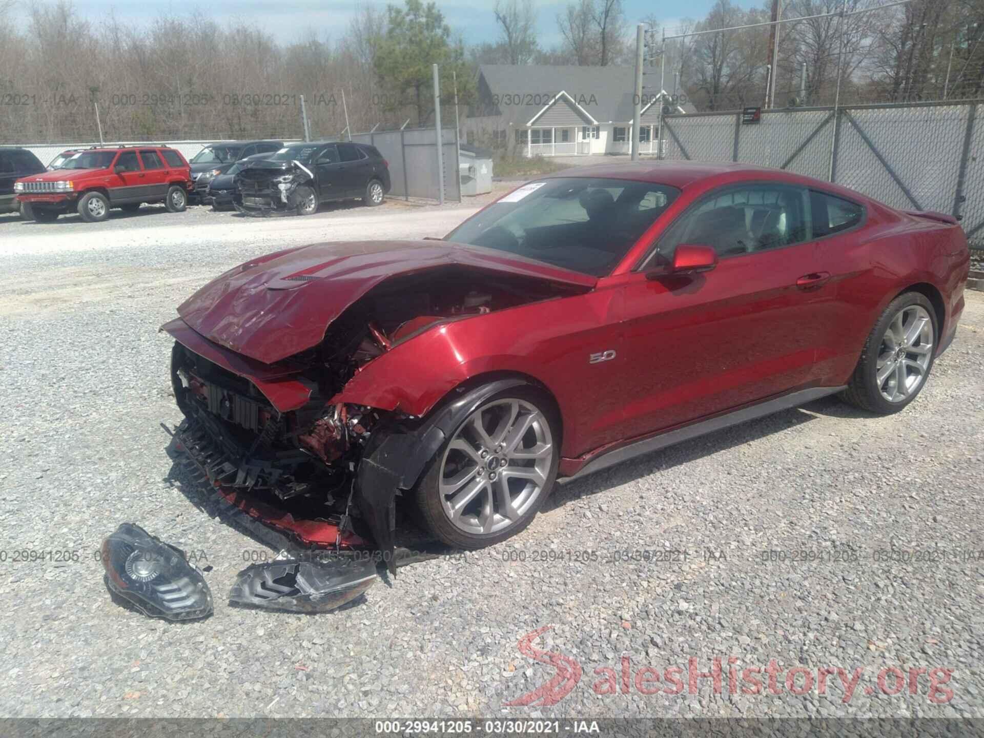 1FA6P8CFXK5160886 2019 FORD MUSTANG