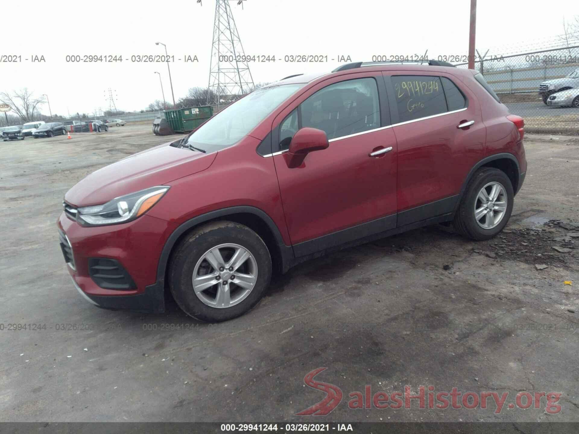 3GNCJLSB4JL164180 2018 CHEVROLET TRAX