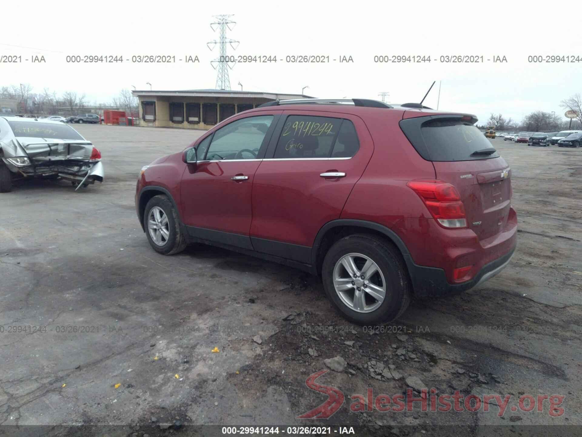 3GNCJLSB4JL164180 2018 CHEVROLET TRAX