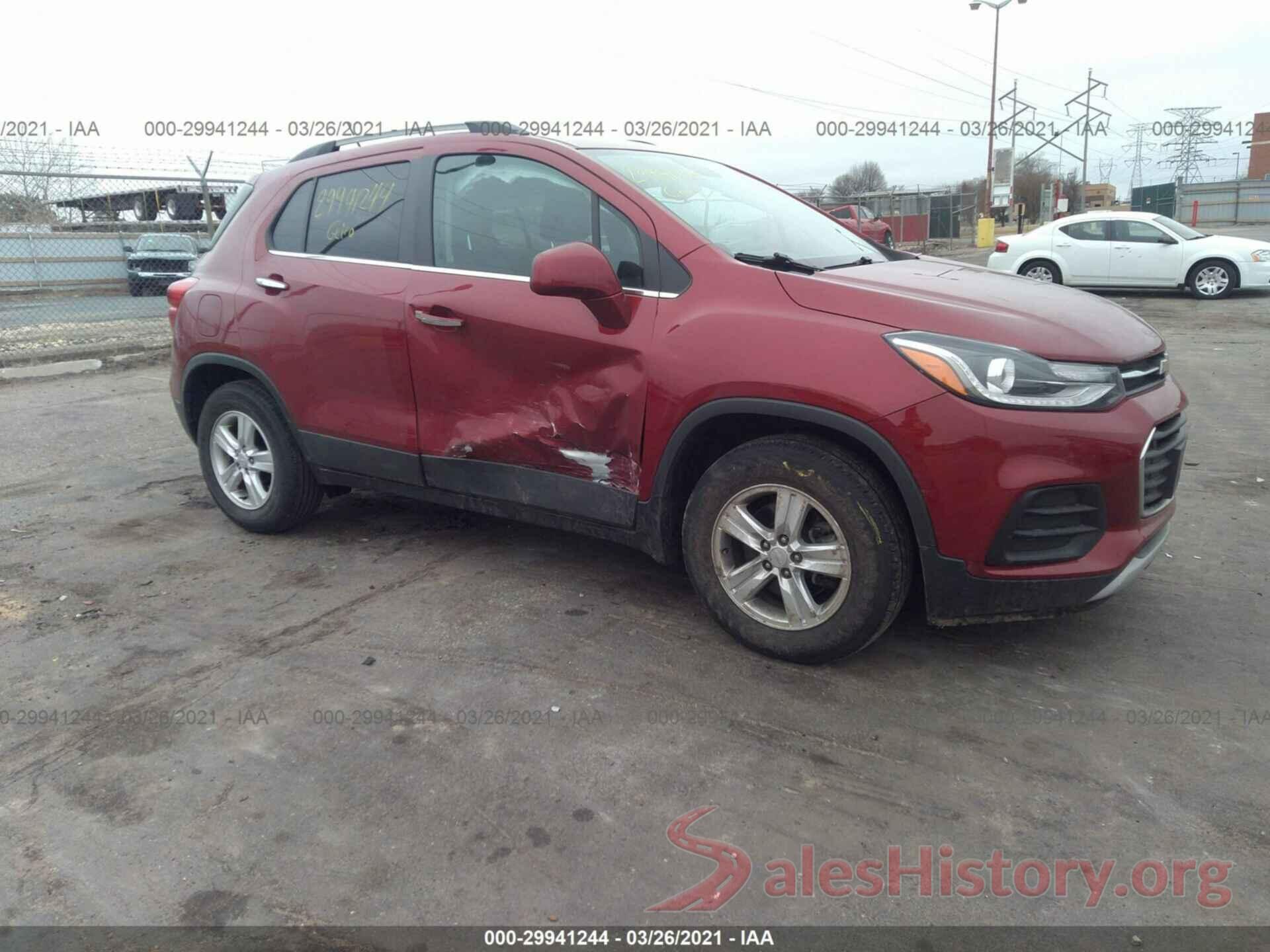 3GNCJLSB4JL164180 2018 CHEVROLET TRAX