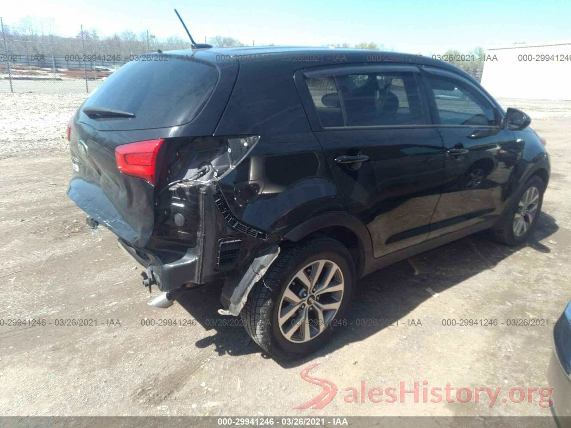 KNDPBCAC9G7871810 2016 KIA SPORTAGE