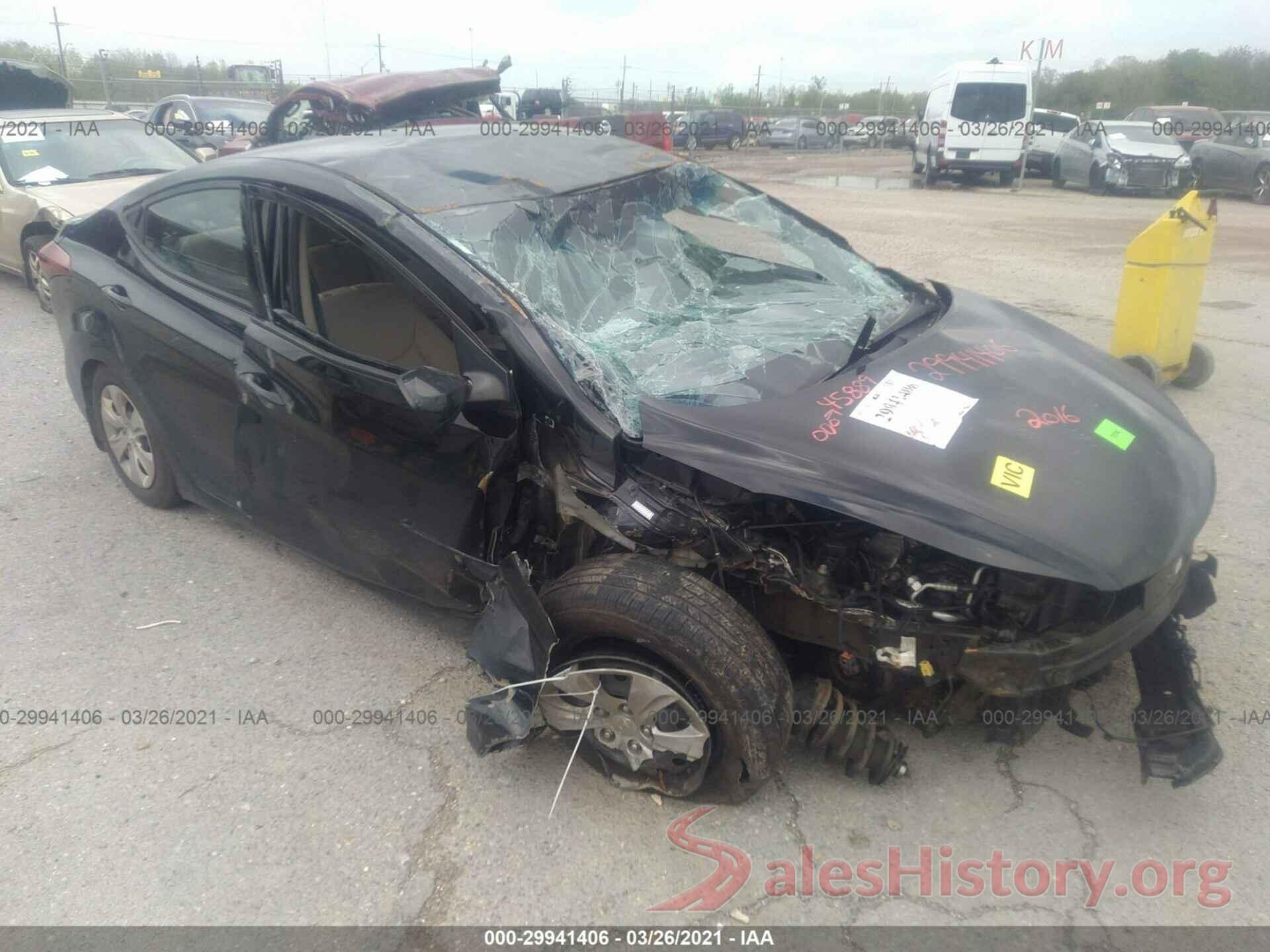 KMHDH4AE5GU559862 2016 HYUNDAI ELANTRA