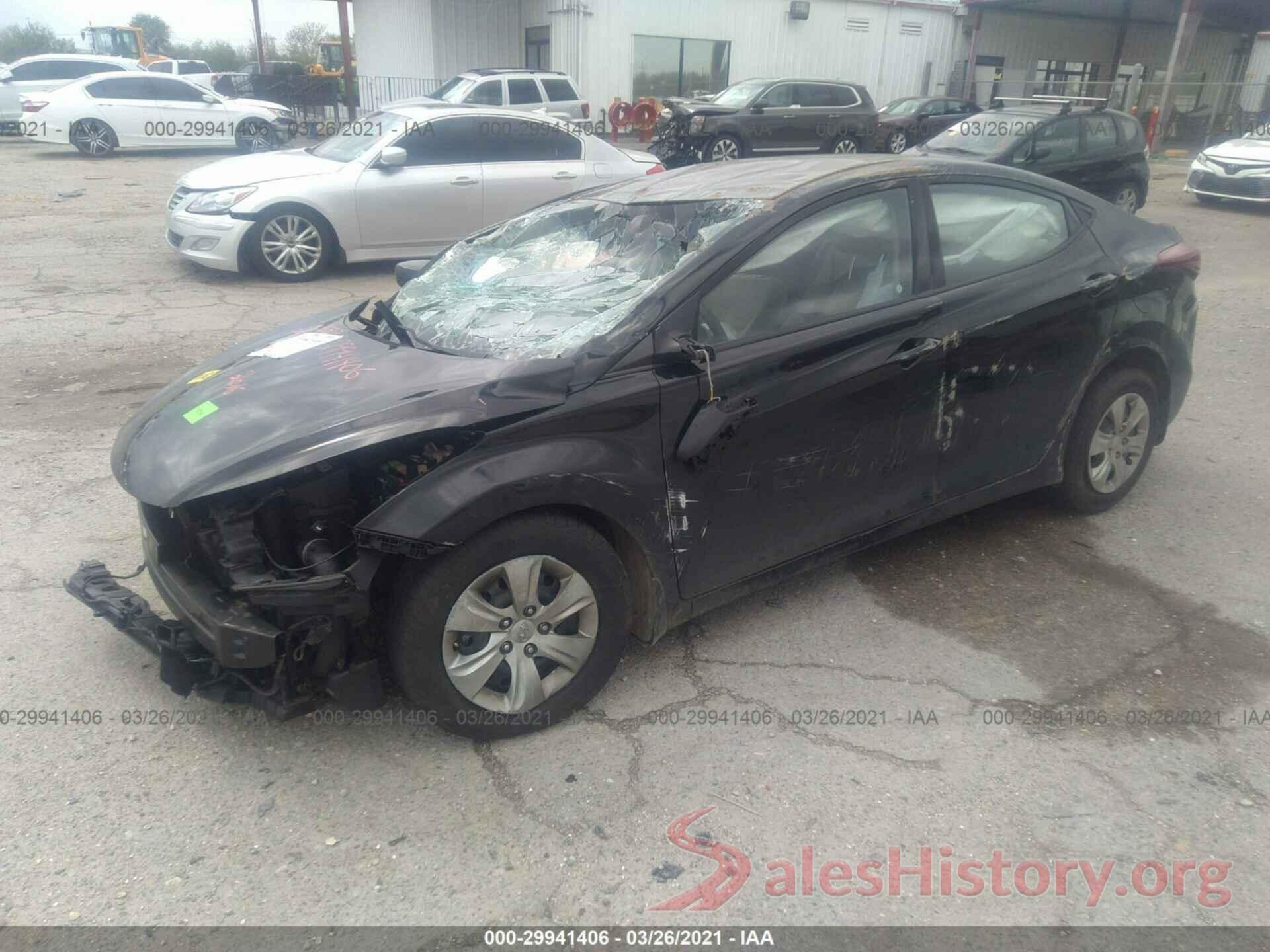 KMHDH4AE5GU559862 2016 HYUNDAI ELANTRA