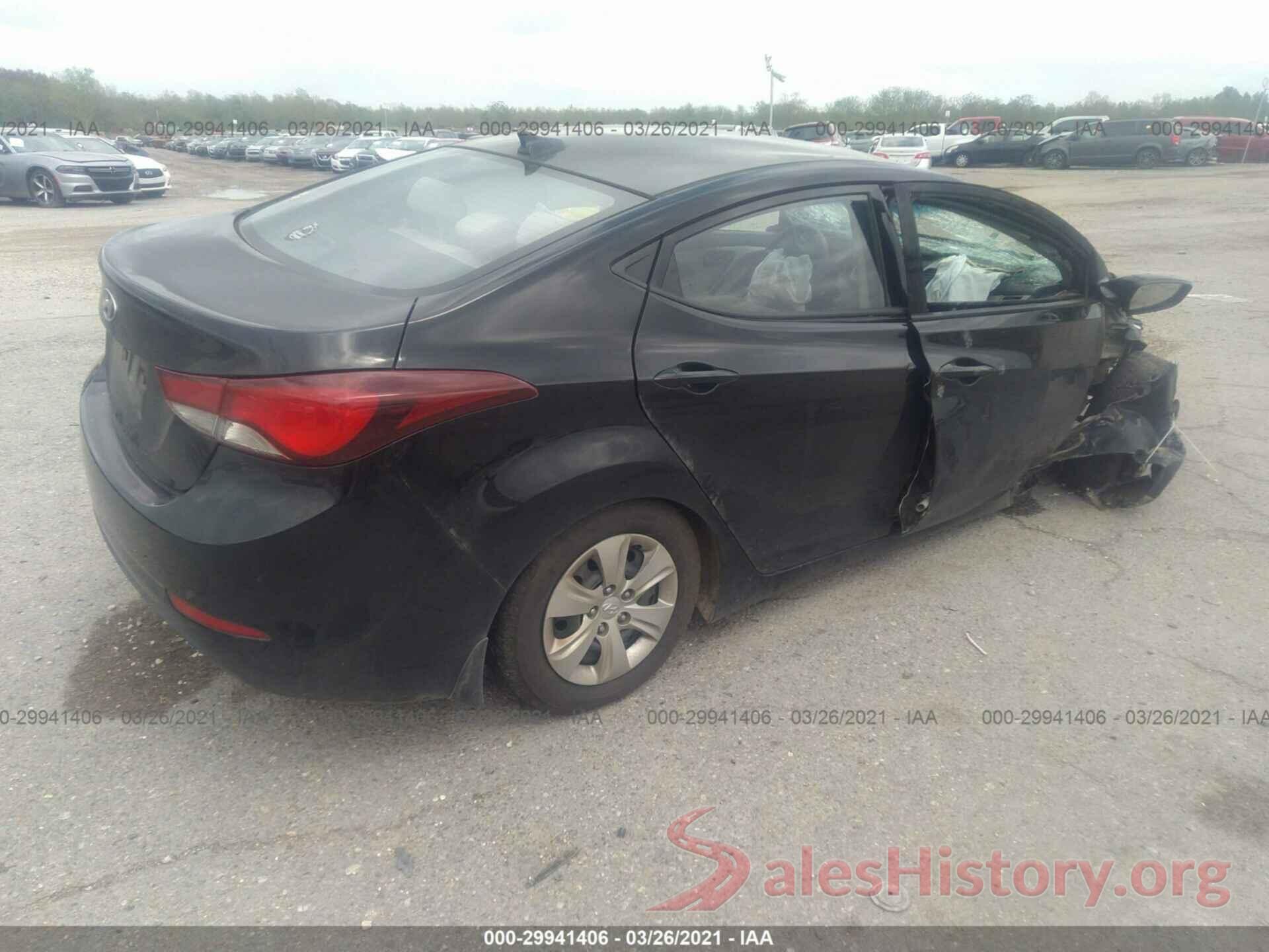 KMHDH4AE5GU559862 2016 HYUNDAI ELANTRA