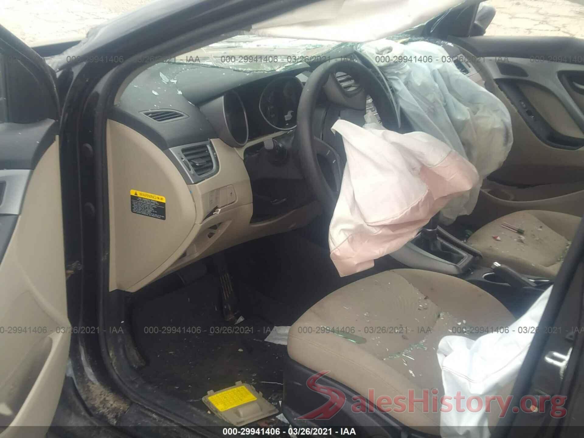 KMHDH4AE5GU559862 2016 HYUNDAI ELANTRA