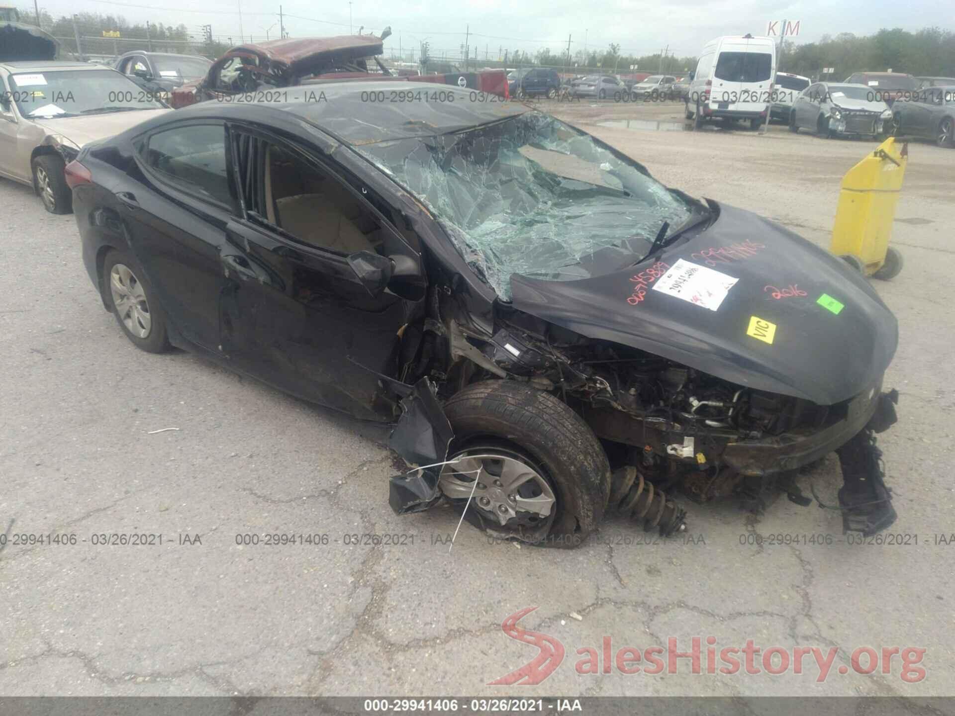 KMHDH4AE5GU559862 2016 HYUNDAI ELANTRA