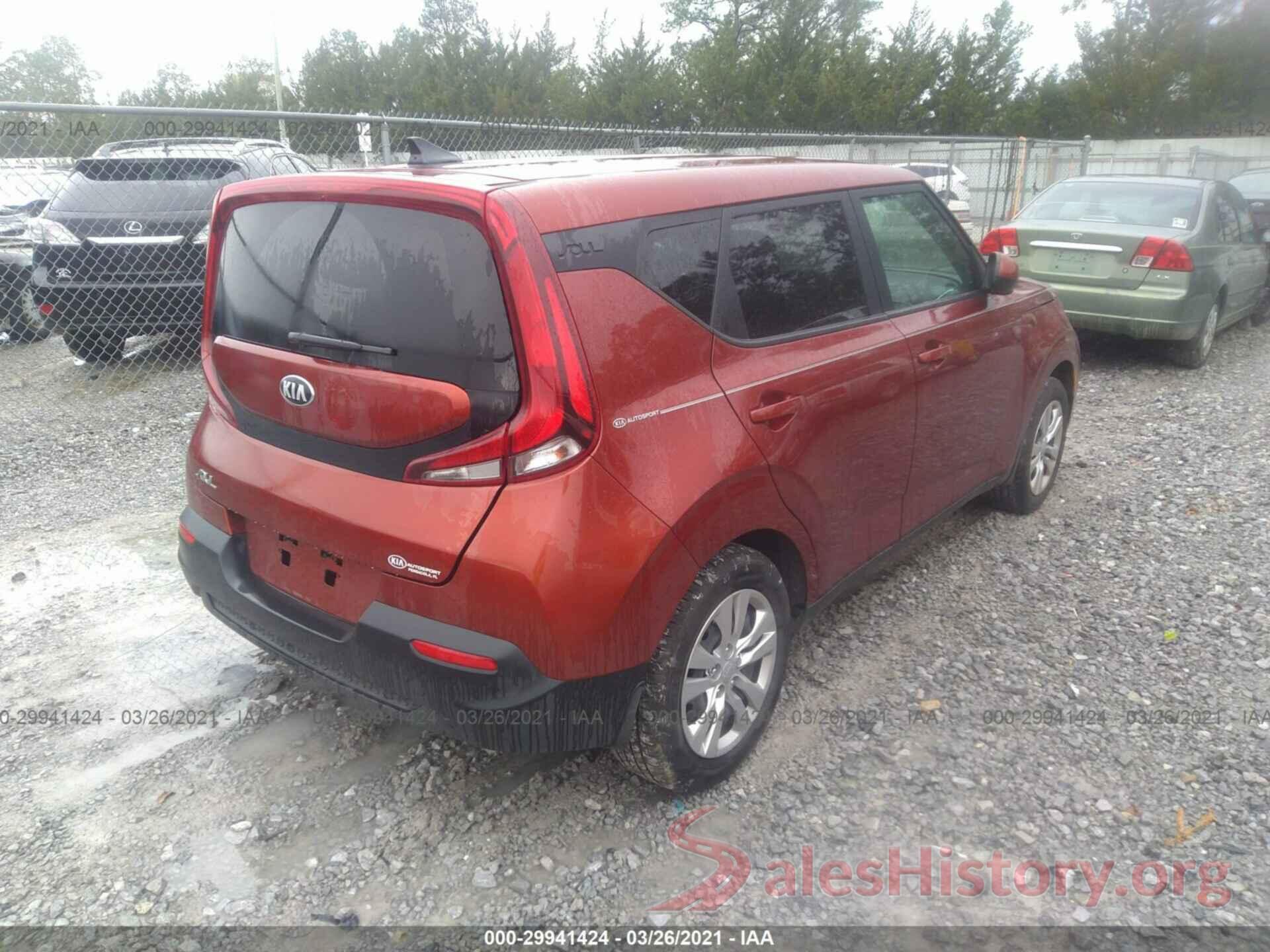 KNDJ23AU1L7118202 2020 KIA SOUL