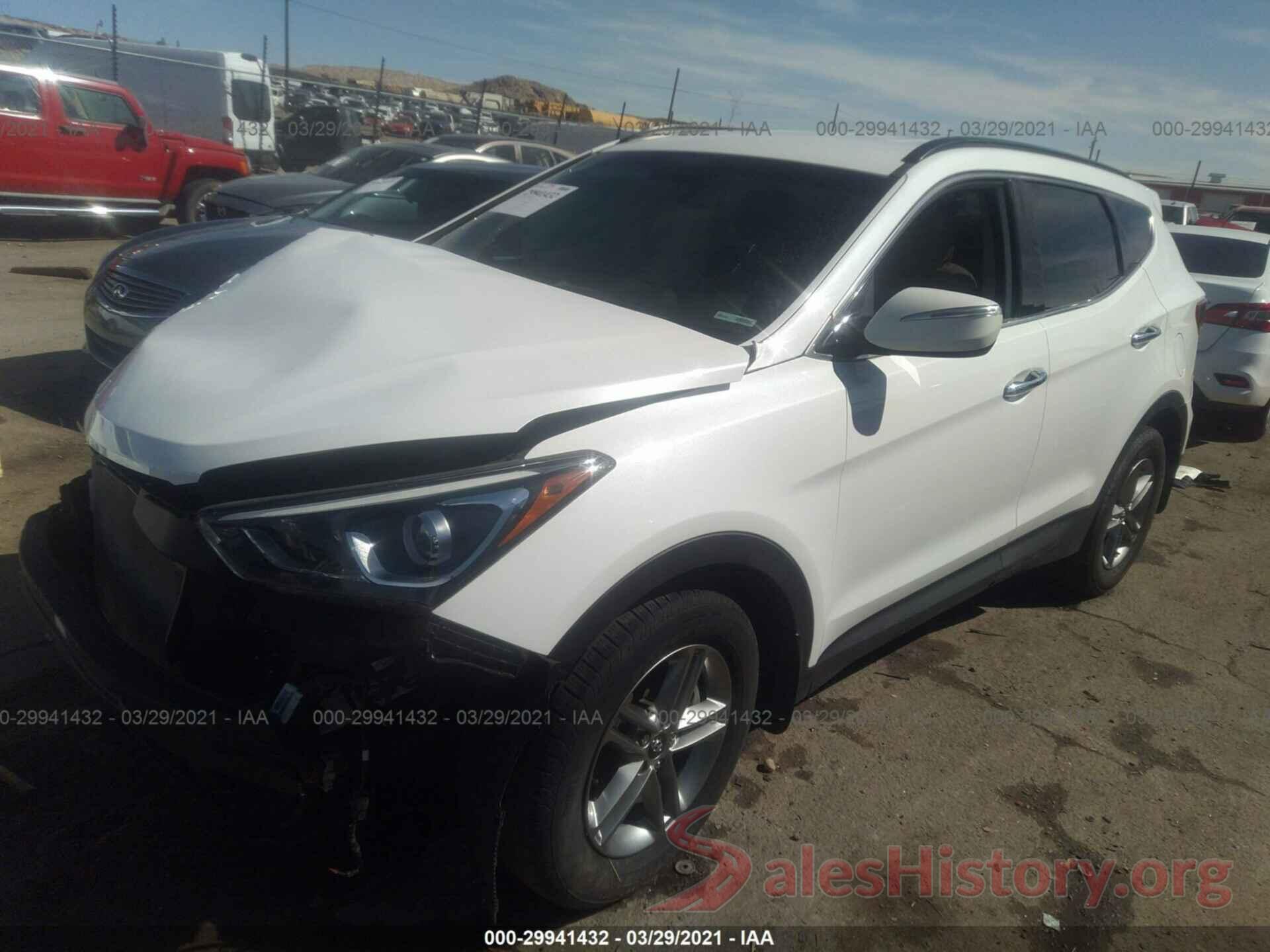 5XYZUDLB5JG561595 2018 HYUNDAI SANTA FE SPORT