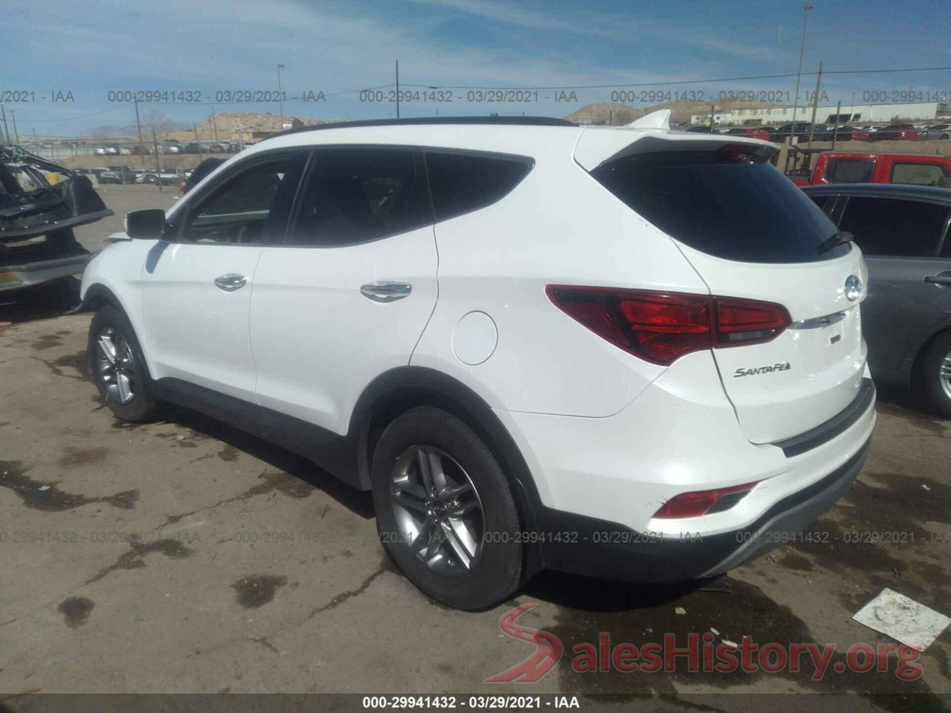 5XYZUDLB5JG561595 2018 HYUNDAI SANTA FE SPORT