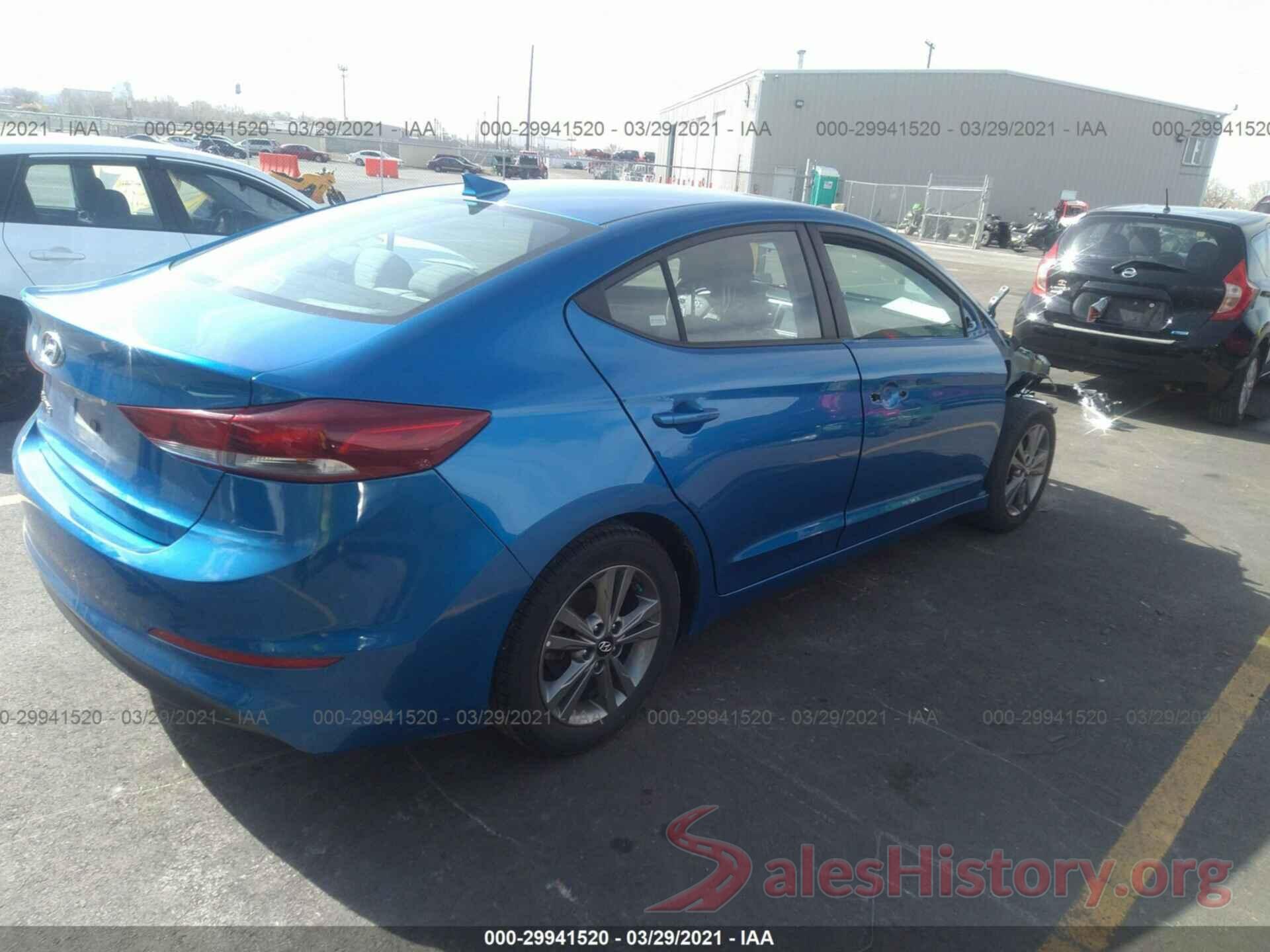 5NPD84LF5JH292170 2018 HYUNDAI ELANTRA