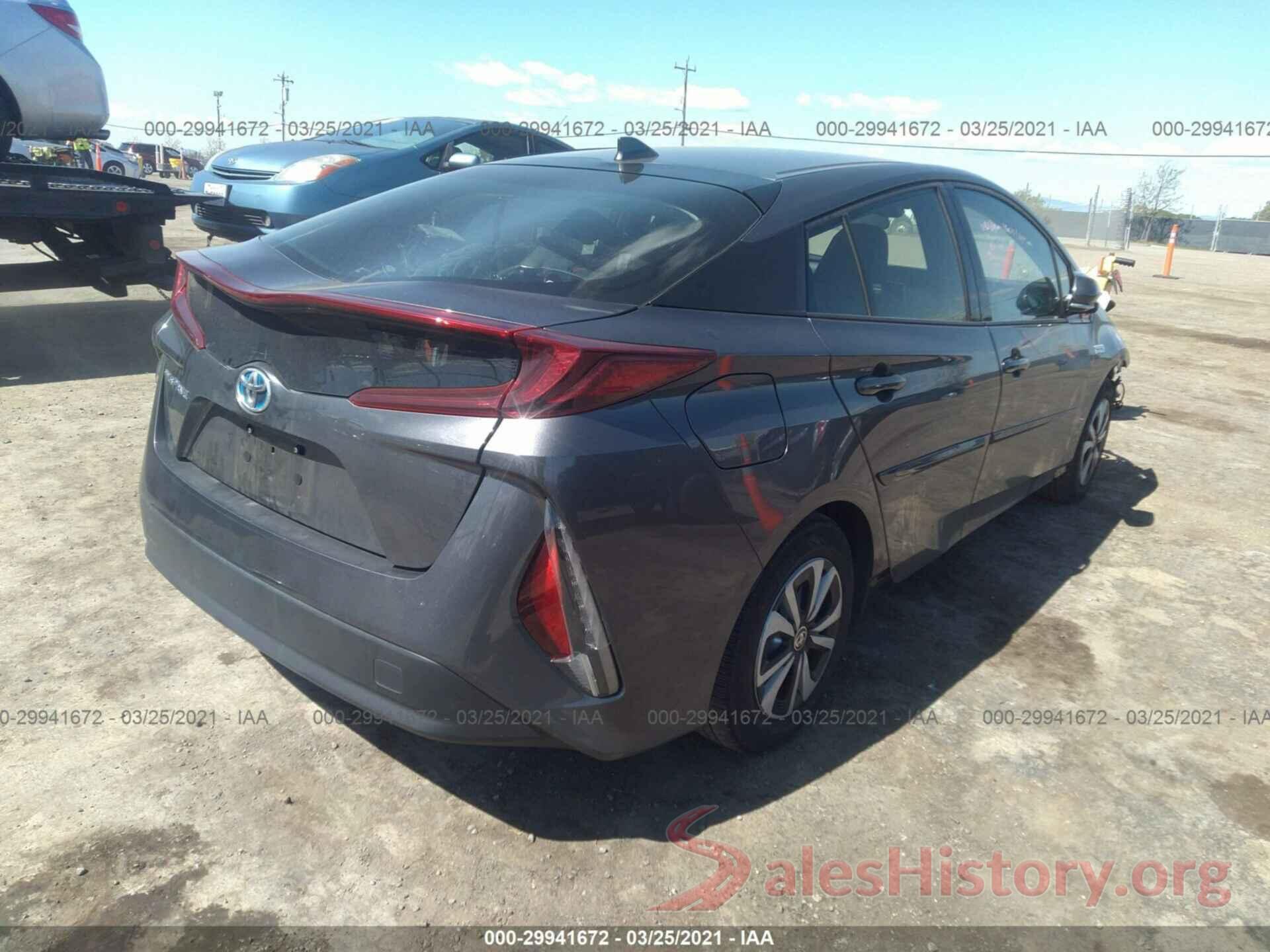 JTDKARFP8J3100880 2018 TOYOTA PRIUS PRIME