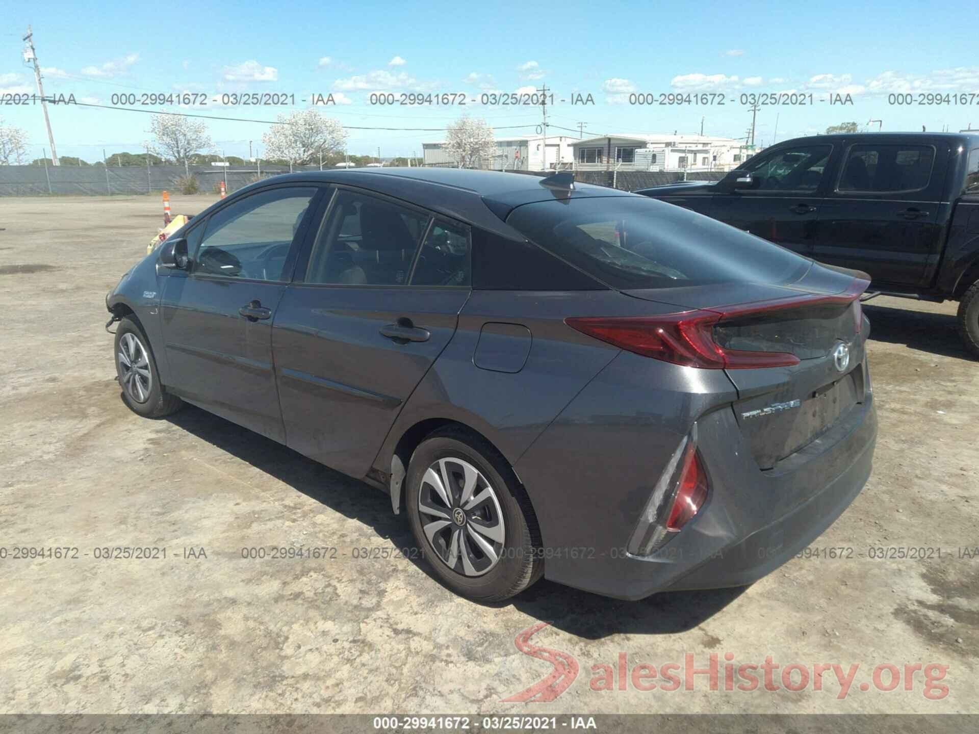 JTDKARFP8J3100880 2018 TOYOTA PRIUS PRIME