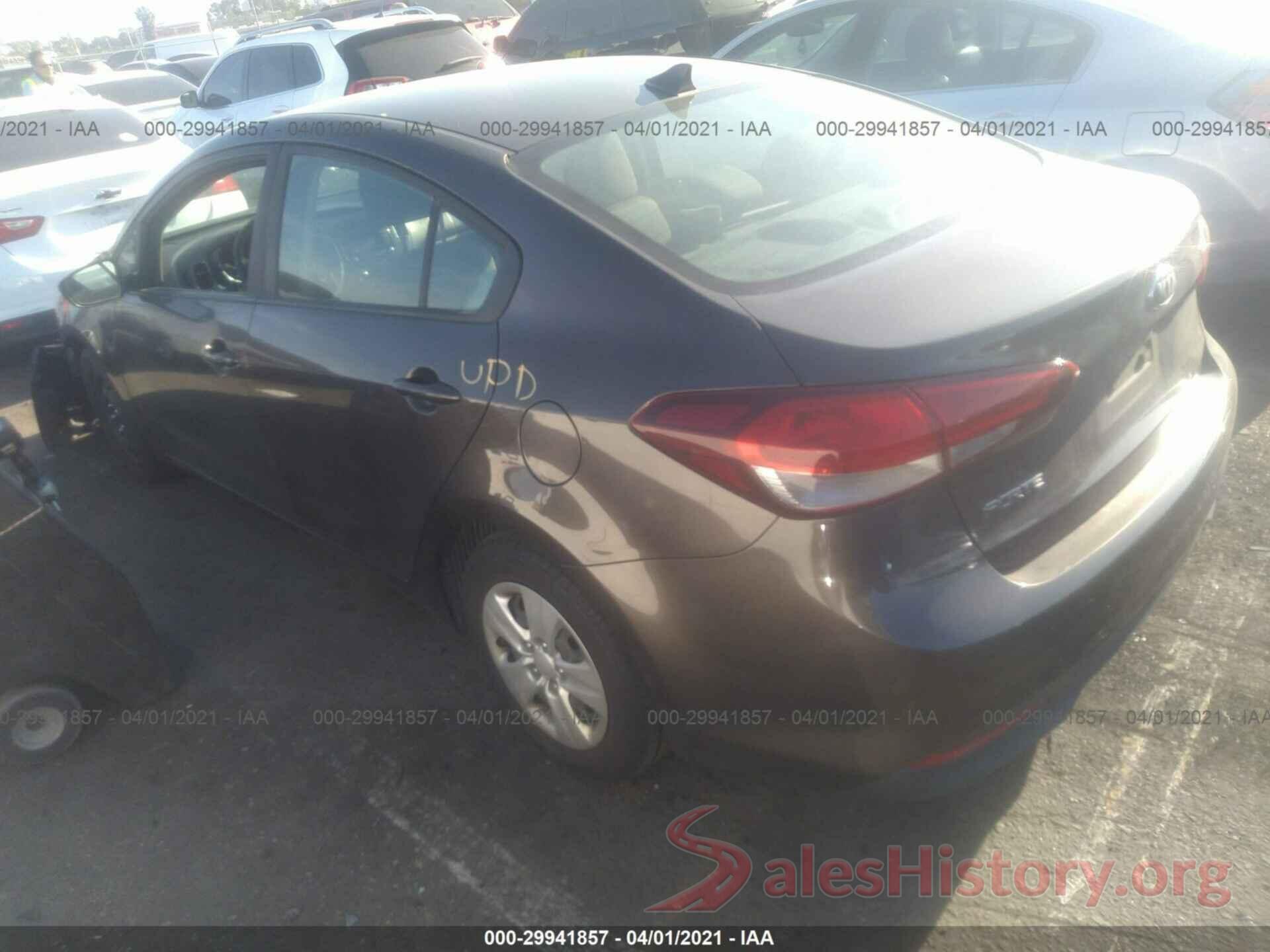 3KPFL4A78HE124413 2017 KIA FORTE