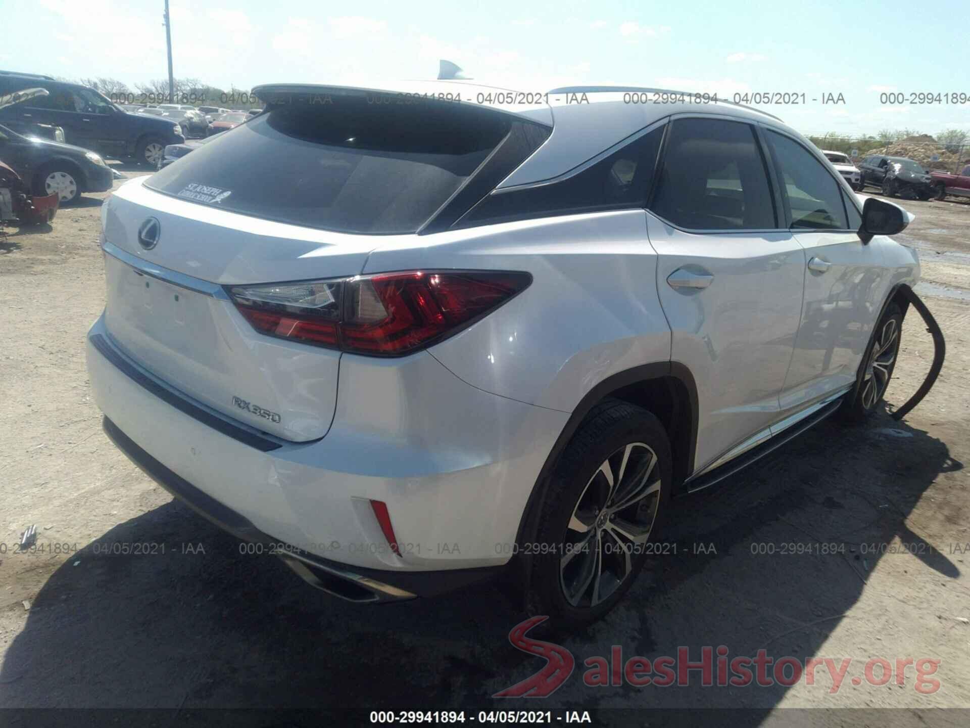 2T2ZZMCA4HC056349 2017 LEXUS RX