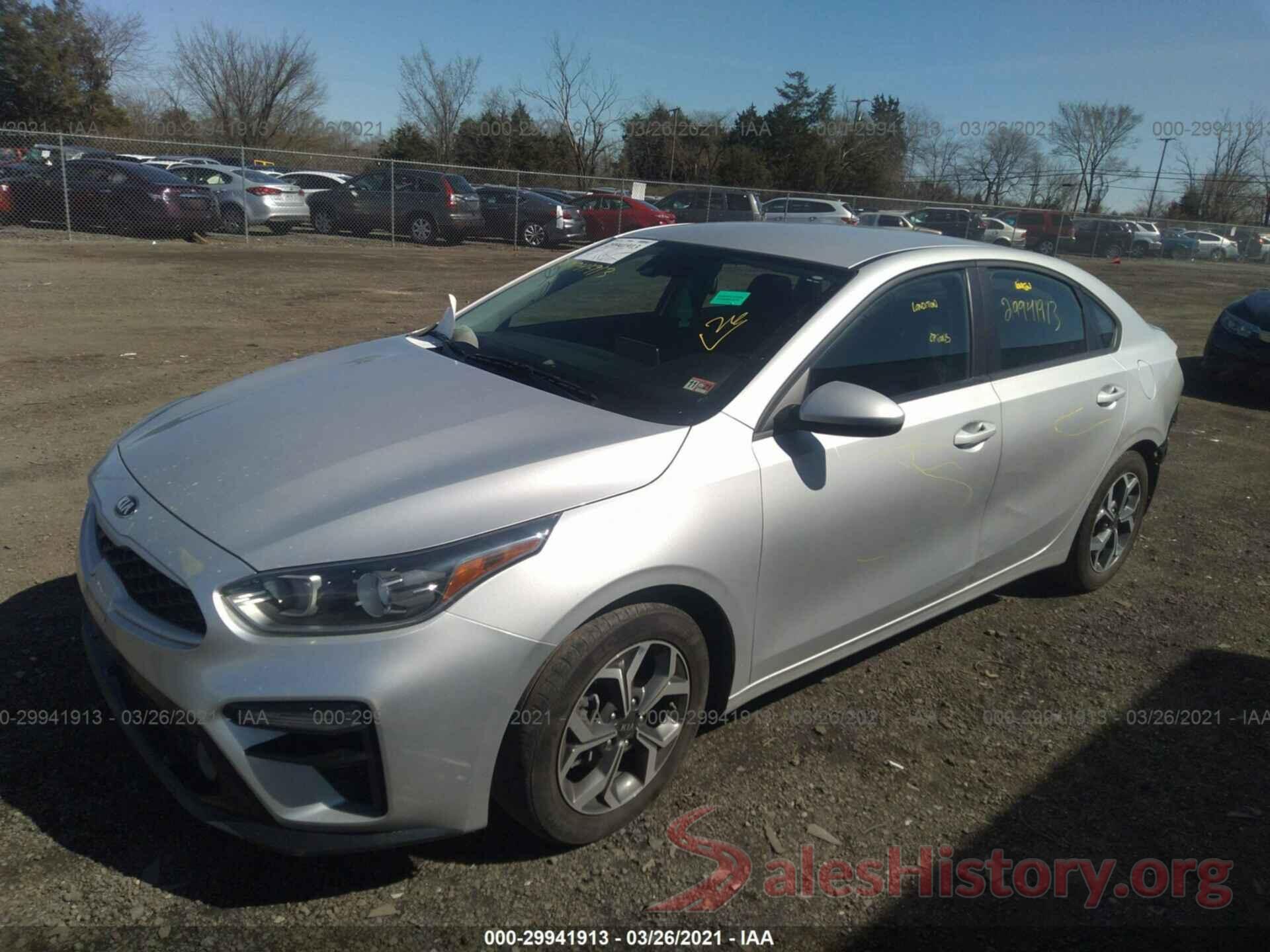 3KPF24AD1KE023570 2019 KIA FORTE