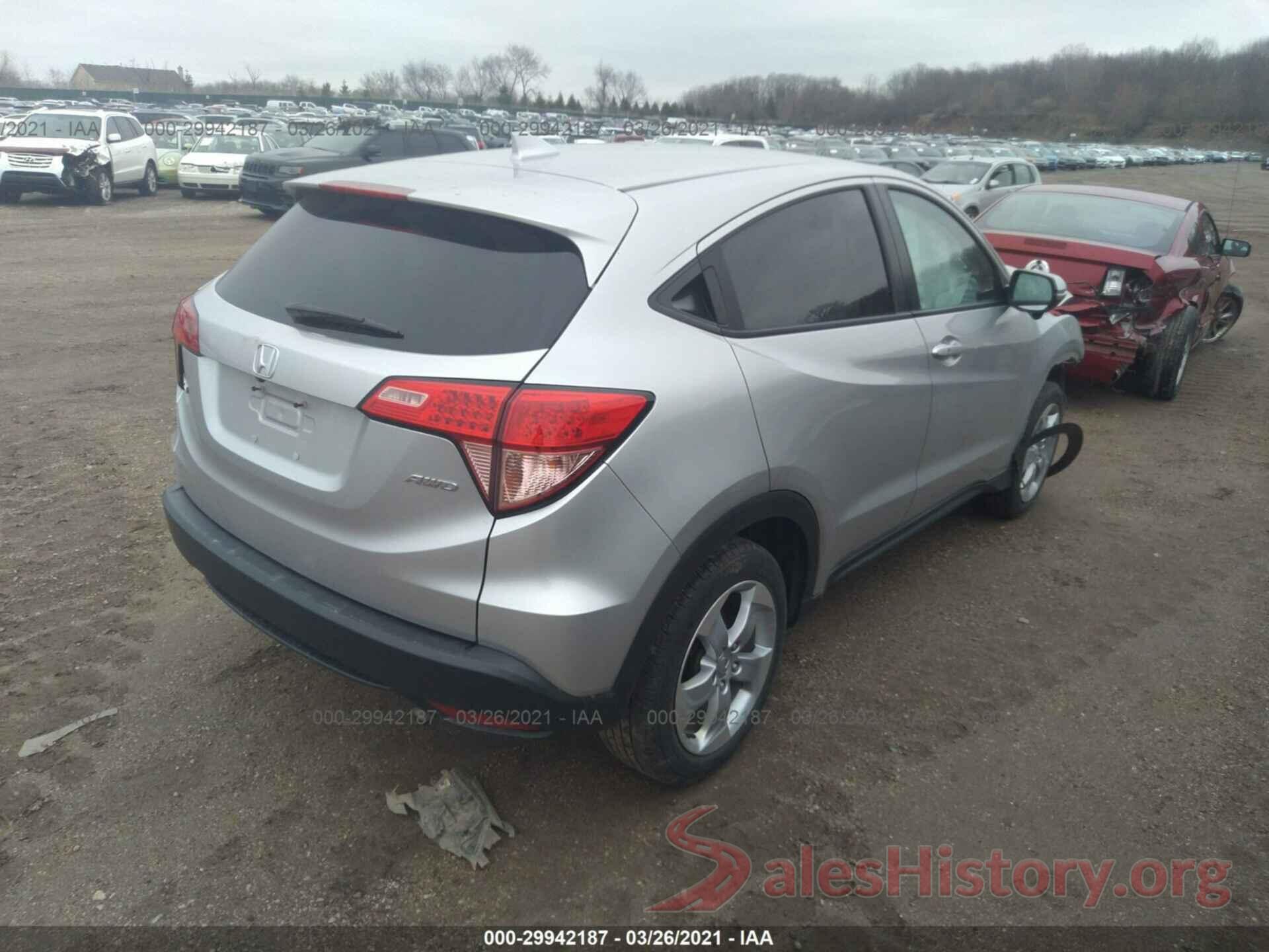 3CZRU6H5XGM750148 2016 HONDA HR-V