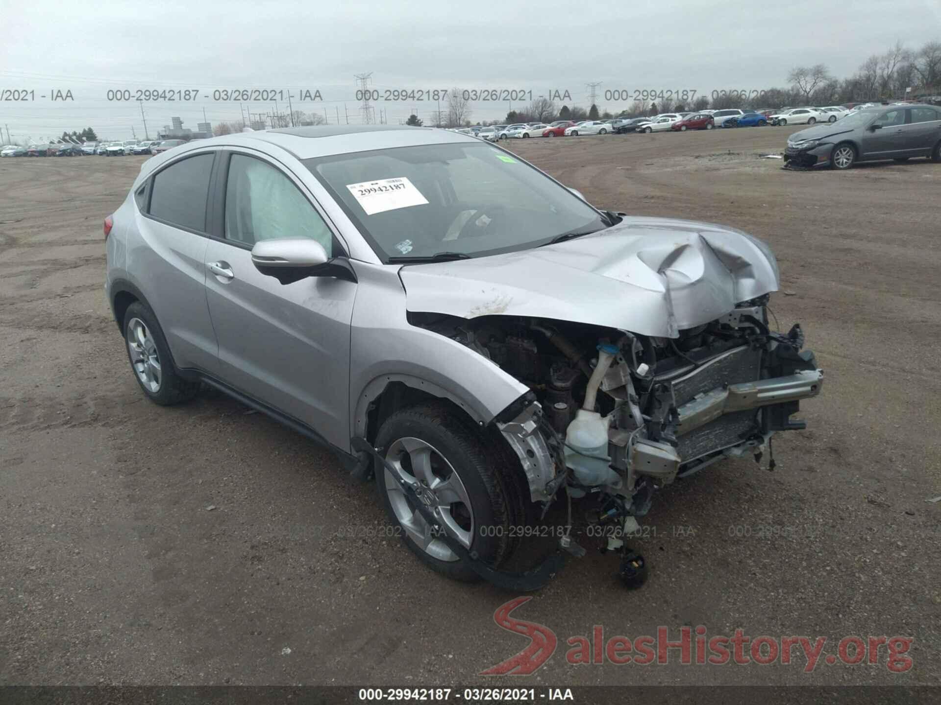 3CZRU6H5XGM750148 2016 HONDA HR-V