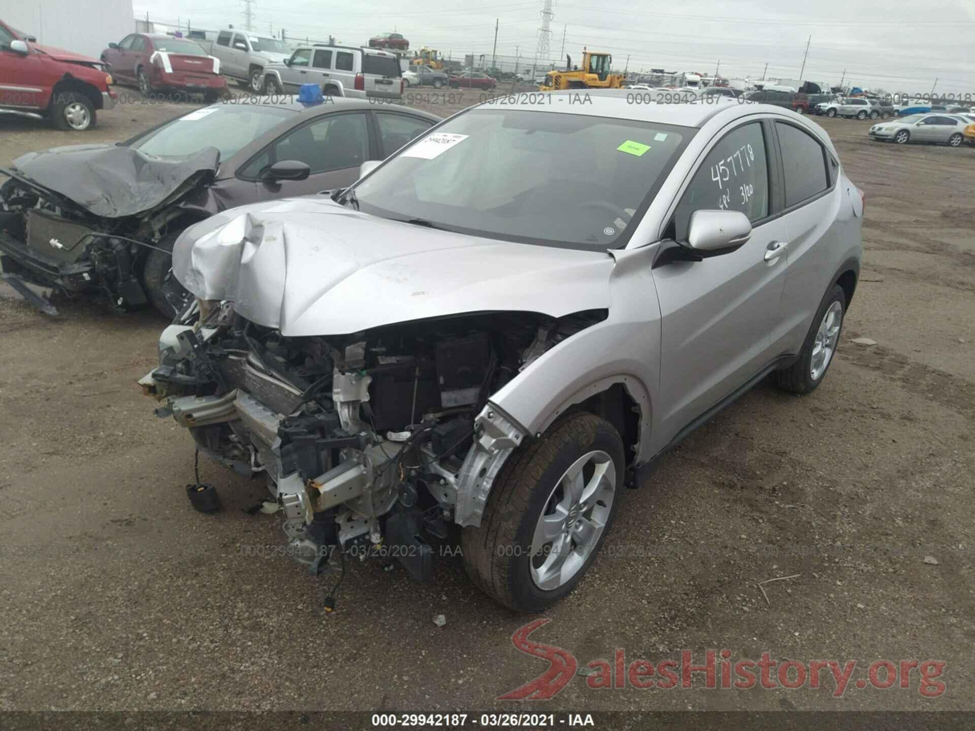 3CZRU6H5XGM750148 2016 HONDA HR-V