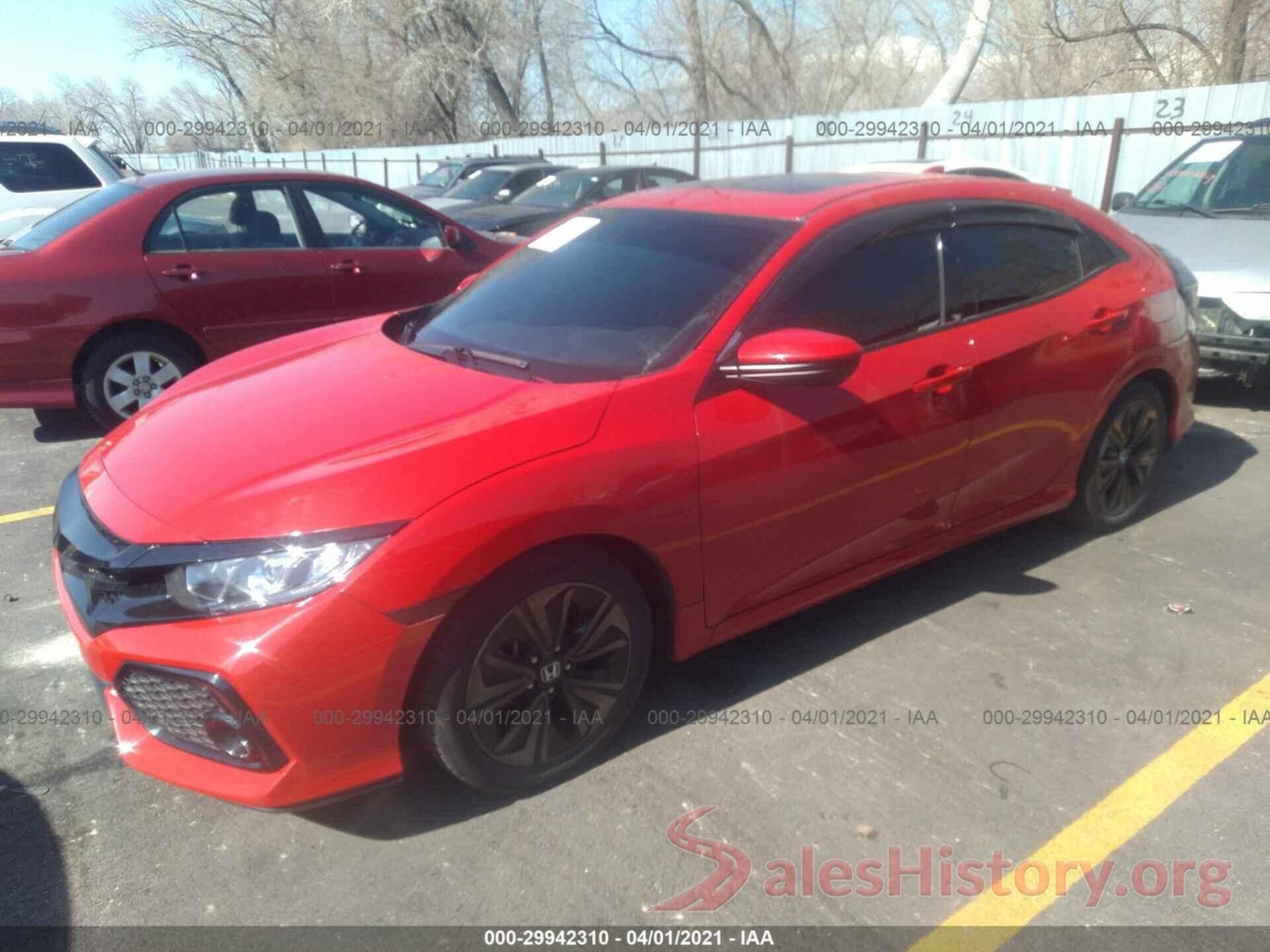 SHHFK7H51JU423992 2018 HONDA CIVIC HATCHBACK