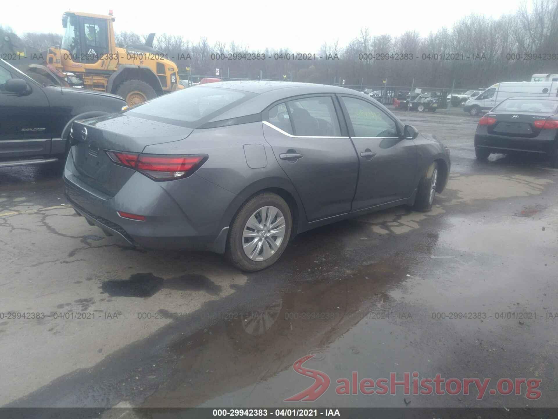 3N1AB8BV1LY286668 2020 NISSAN SENTRA