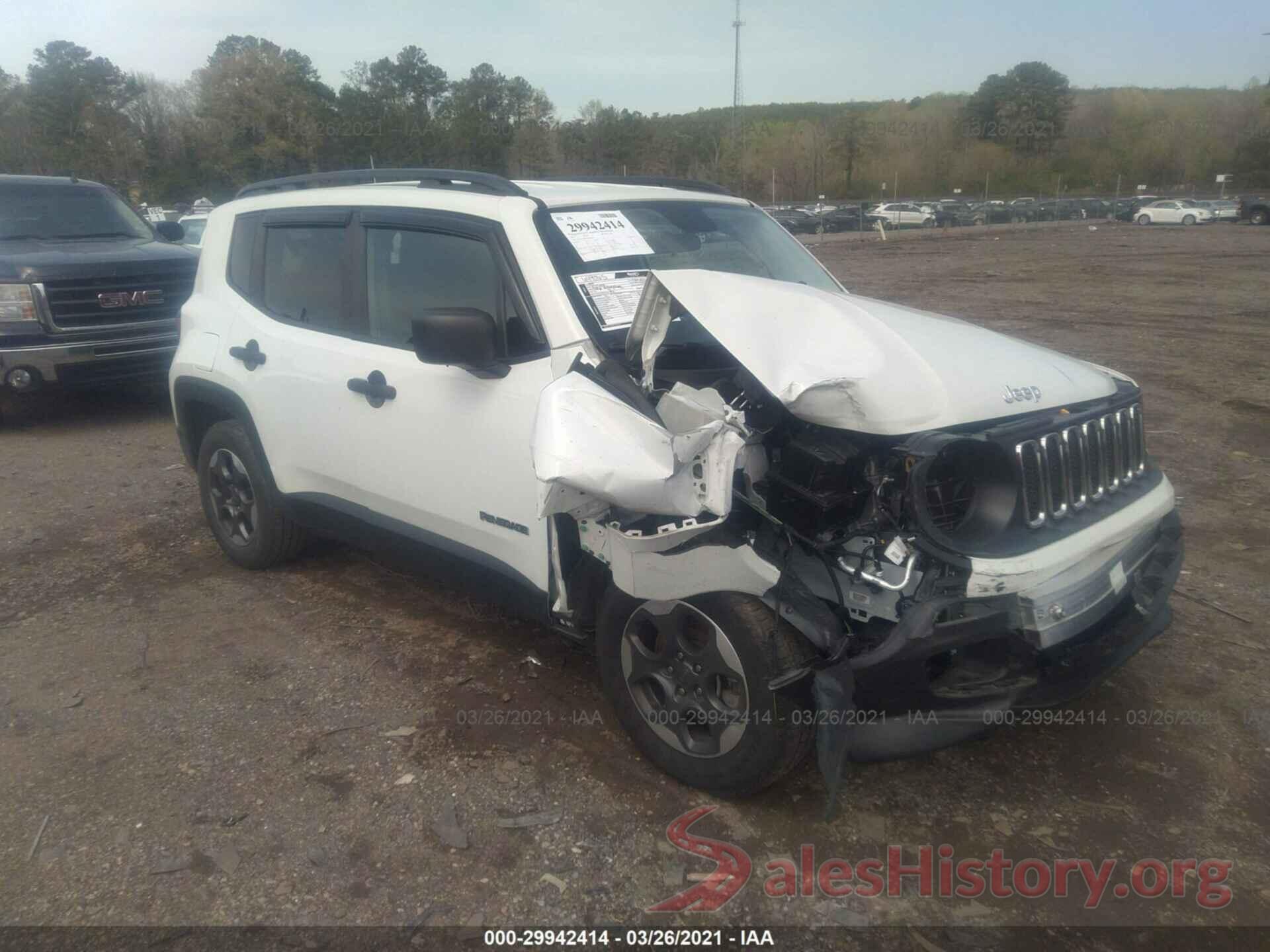 ZACCJAAB4HPG22588 2017 JEEP RENEGADE