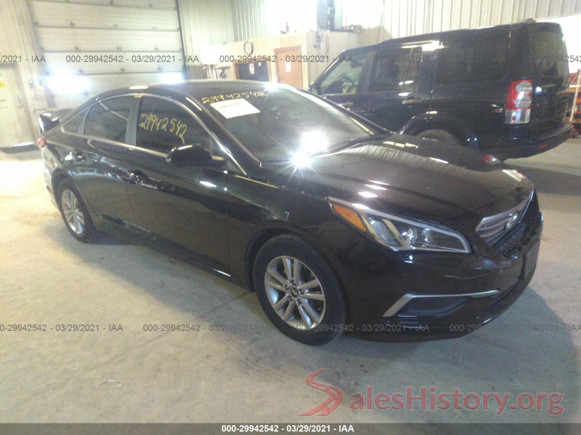 5NPE24AFXGH342062 2016 HYUNDAI SONATA