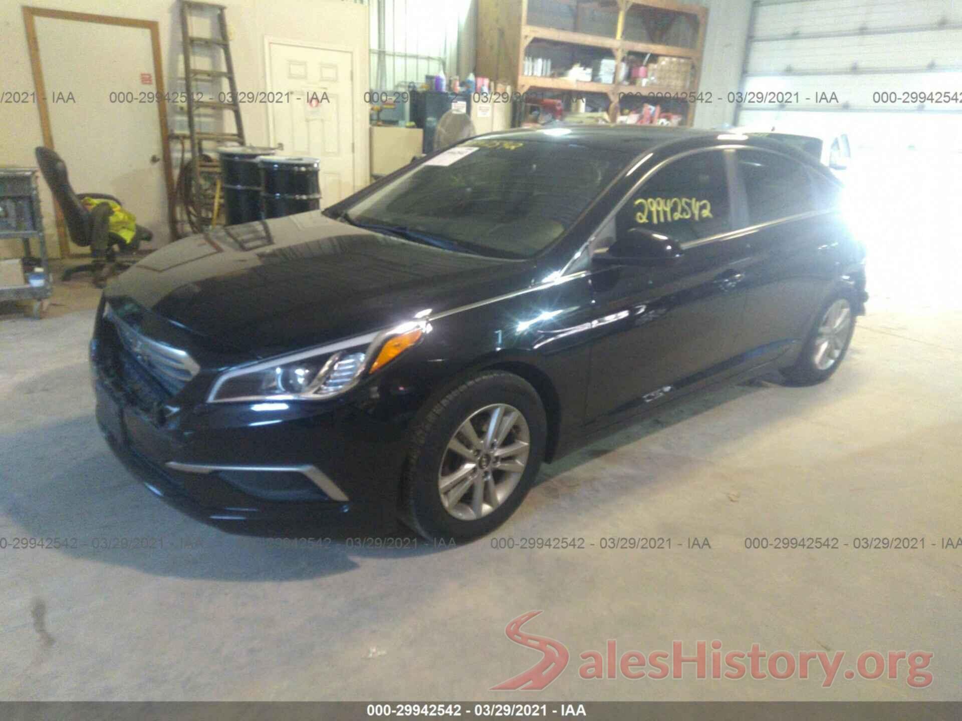 5NPE24AFXGH342062 2016 HYUNDAI SONATA