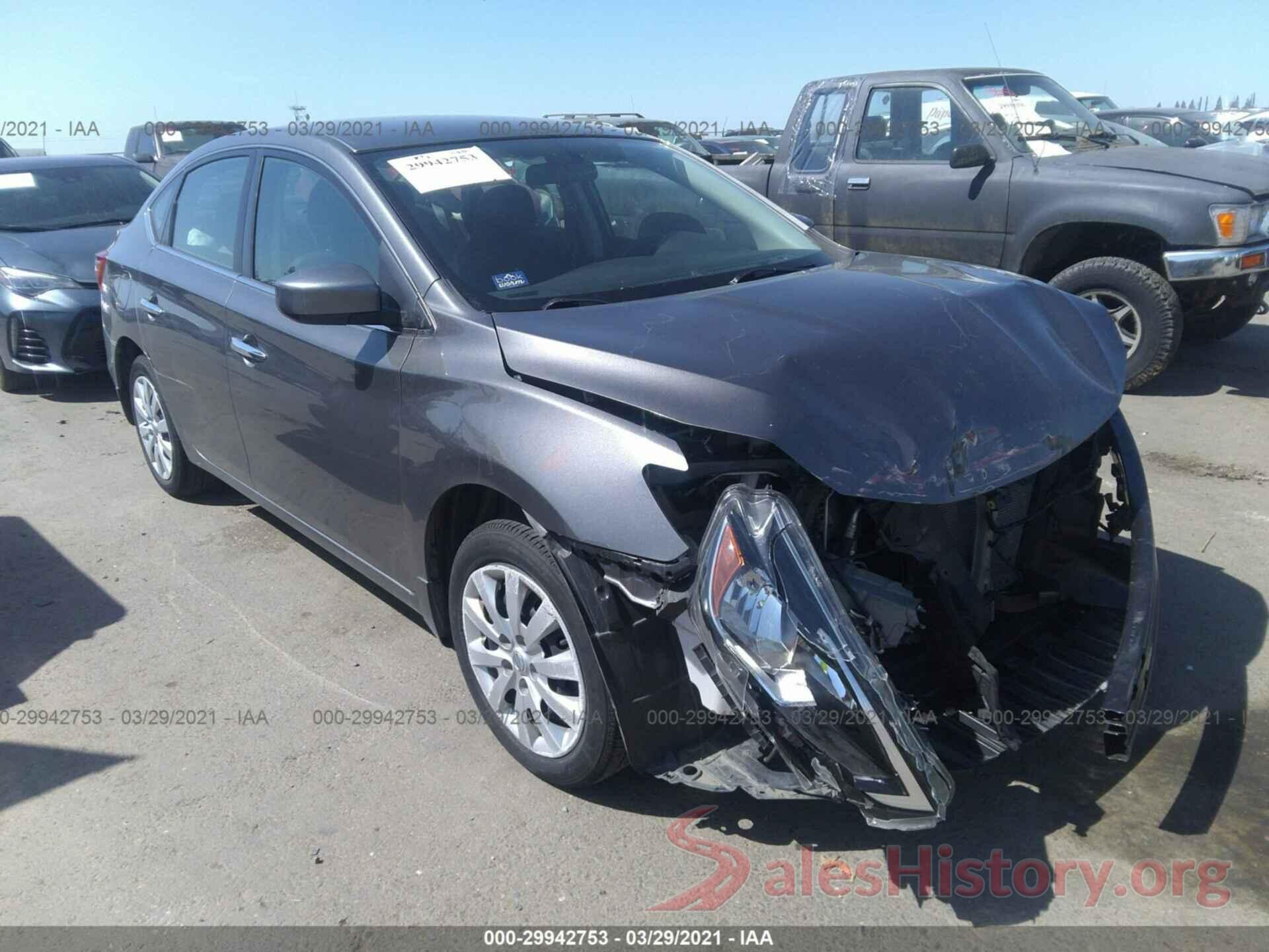 3N1AB7AP4KY393807 2019 NISSAN SENTRA