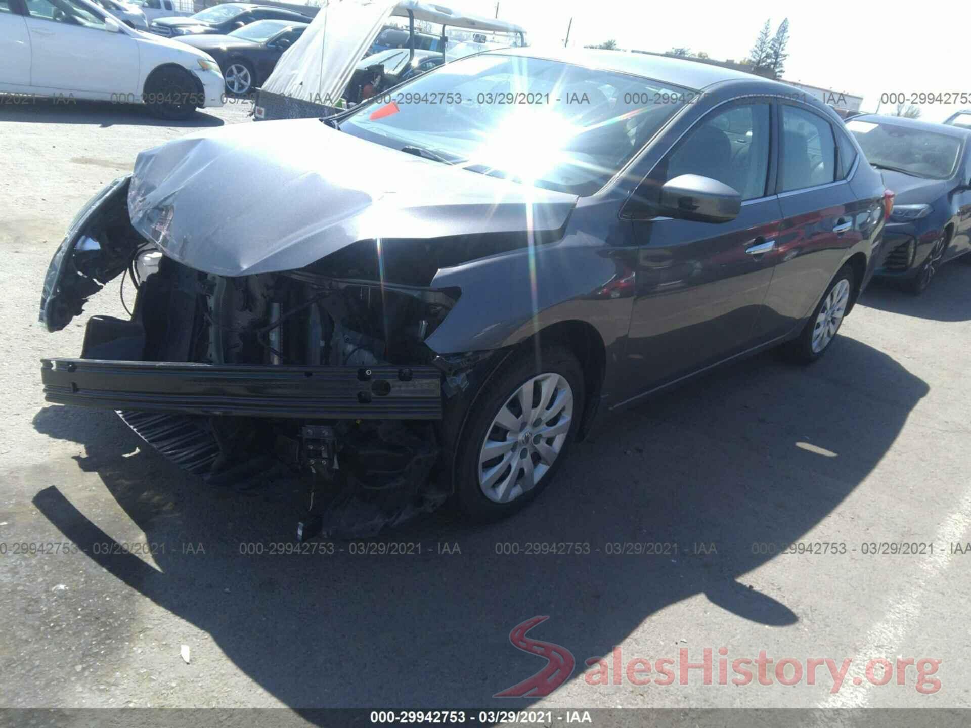 3N1AB7AP4KY393807 2019 NISSAN SENTRA