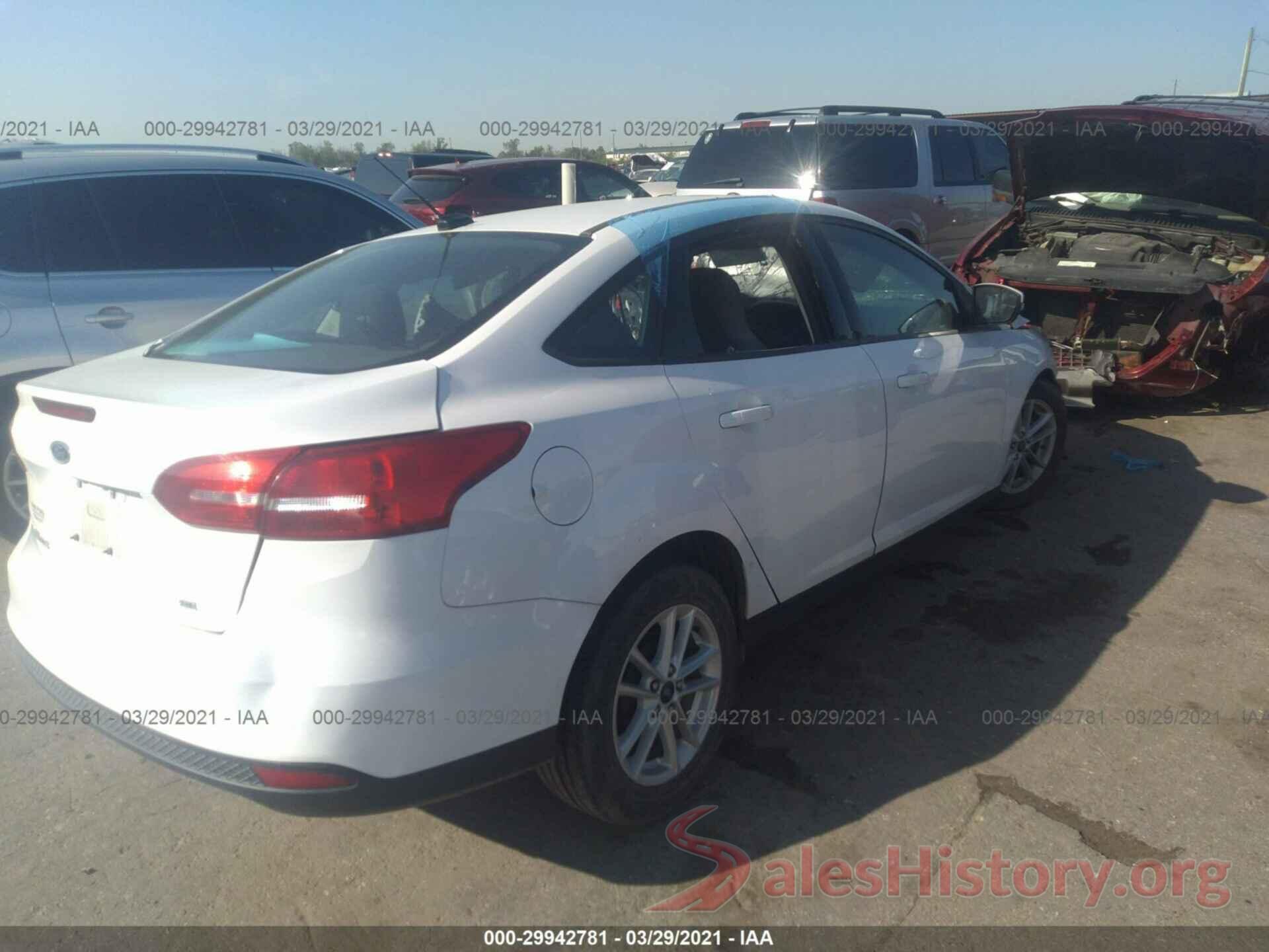 1FADP3F2XHL229700 2017 FORD FOCUS