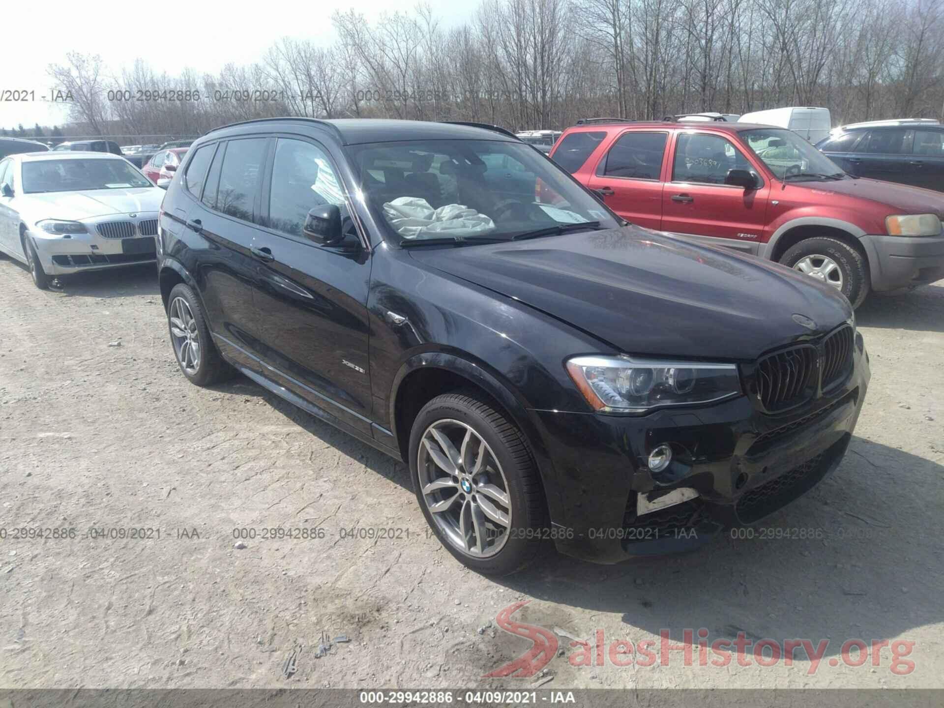 5UXWX7C51G0R17950 2016 BMW X3