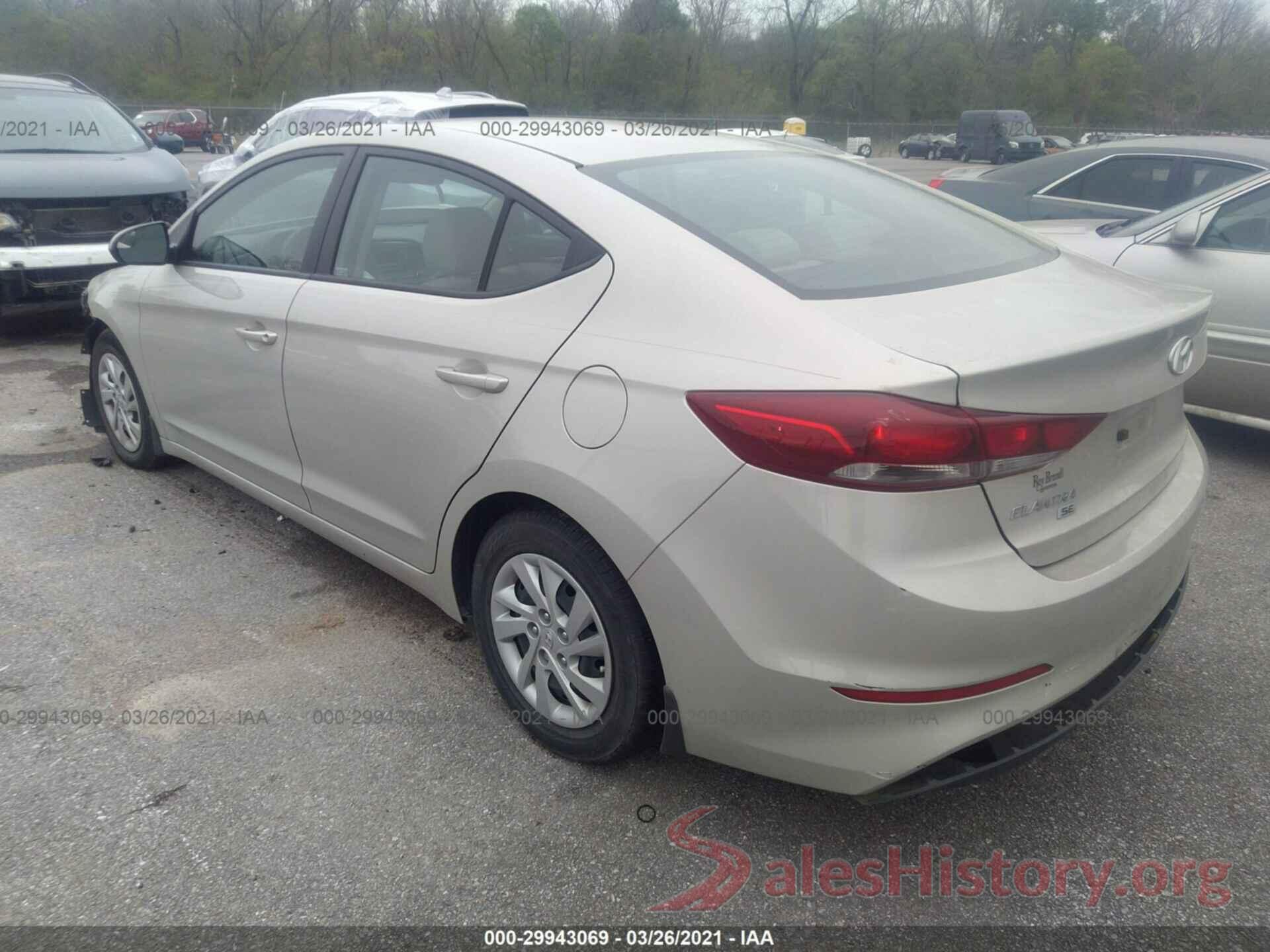 5NPD74LF3JH293322 2018 HYUNDAI ELANTRA