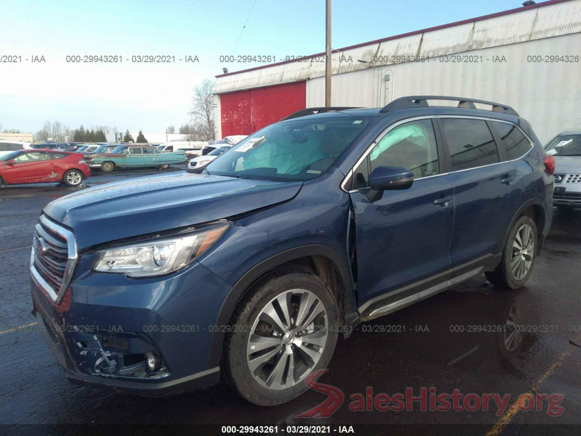 4S4WMAPD9K3422357 2019 SUBARU ASCENT