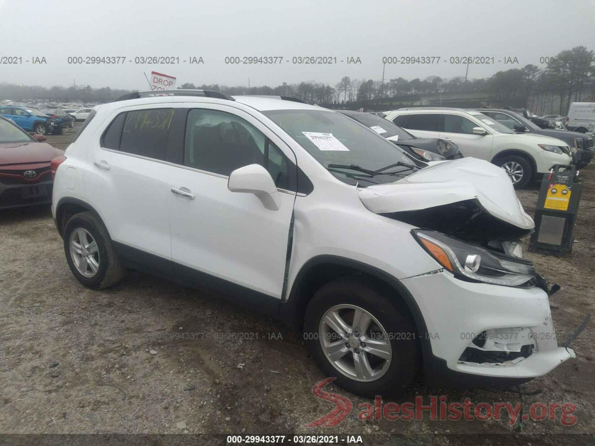 KL7CJPSBXKB806255 2019 CHEVROLET TRAX