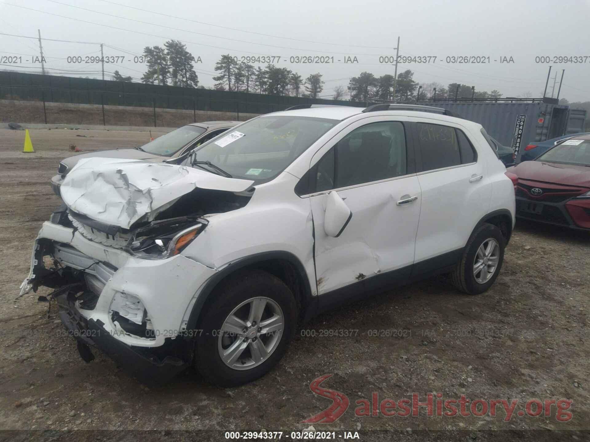 KL7CJPSBXKB806255 2019 CHEVROLET TRAX