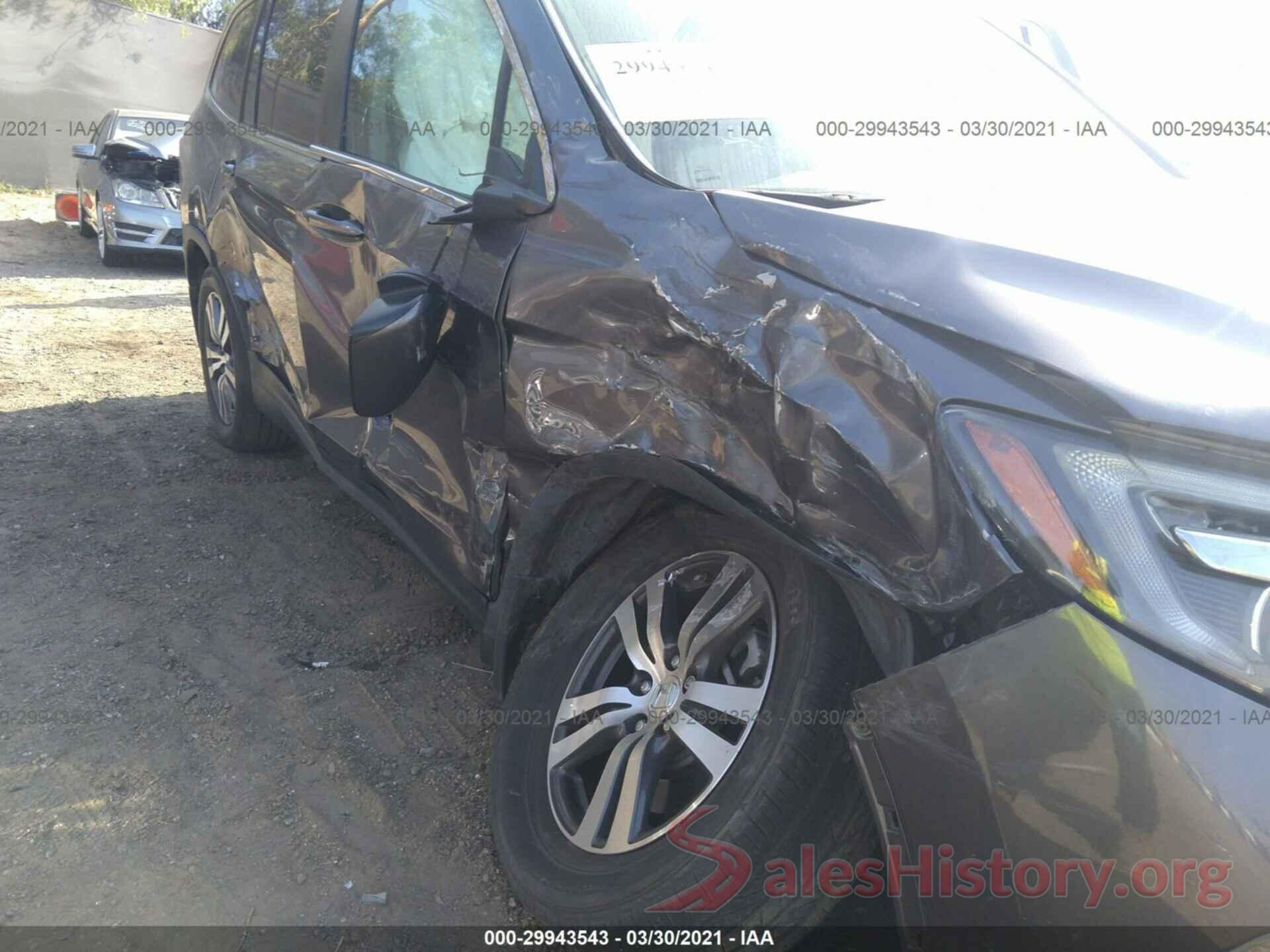 5FNYF5H65JB029956 2018 HONDA PILOT