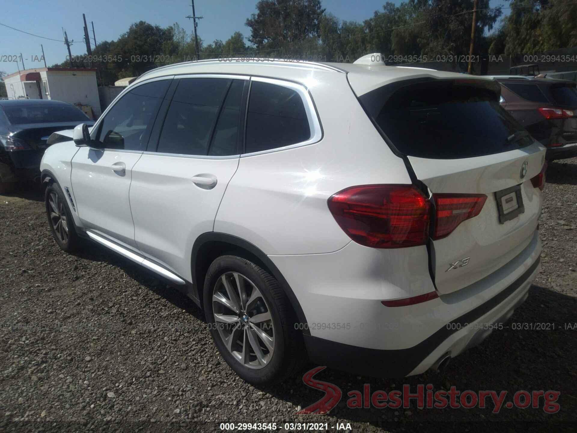 5UXTR7C58KLF32151 2019 BMW X3