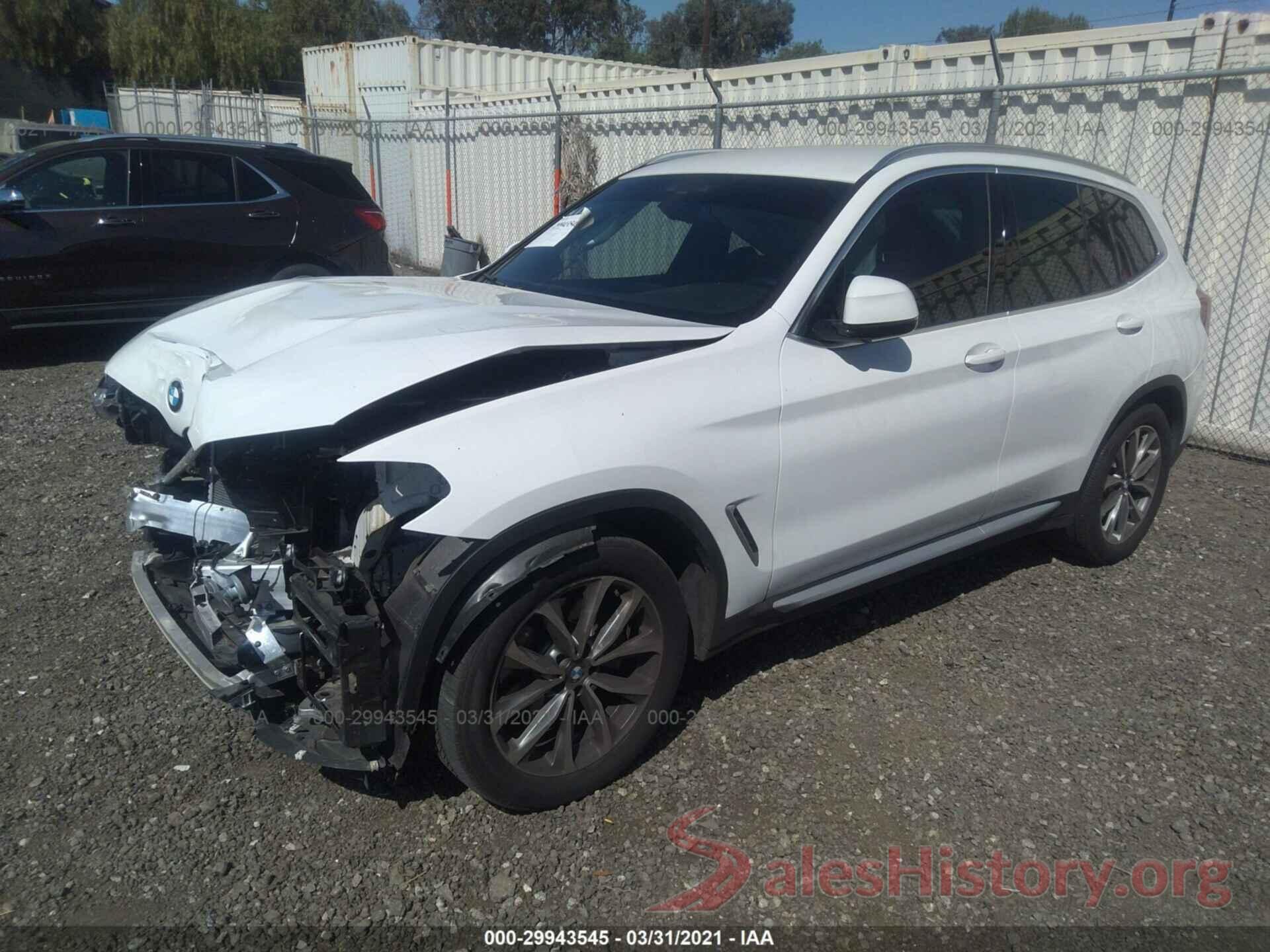 5UXTR7C58KLF32151 2019 BMW X3