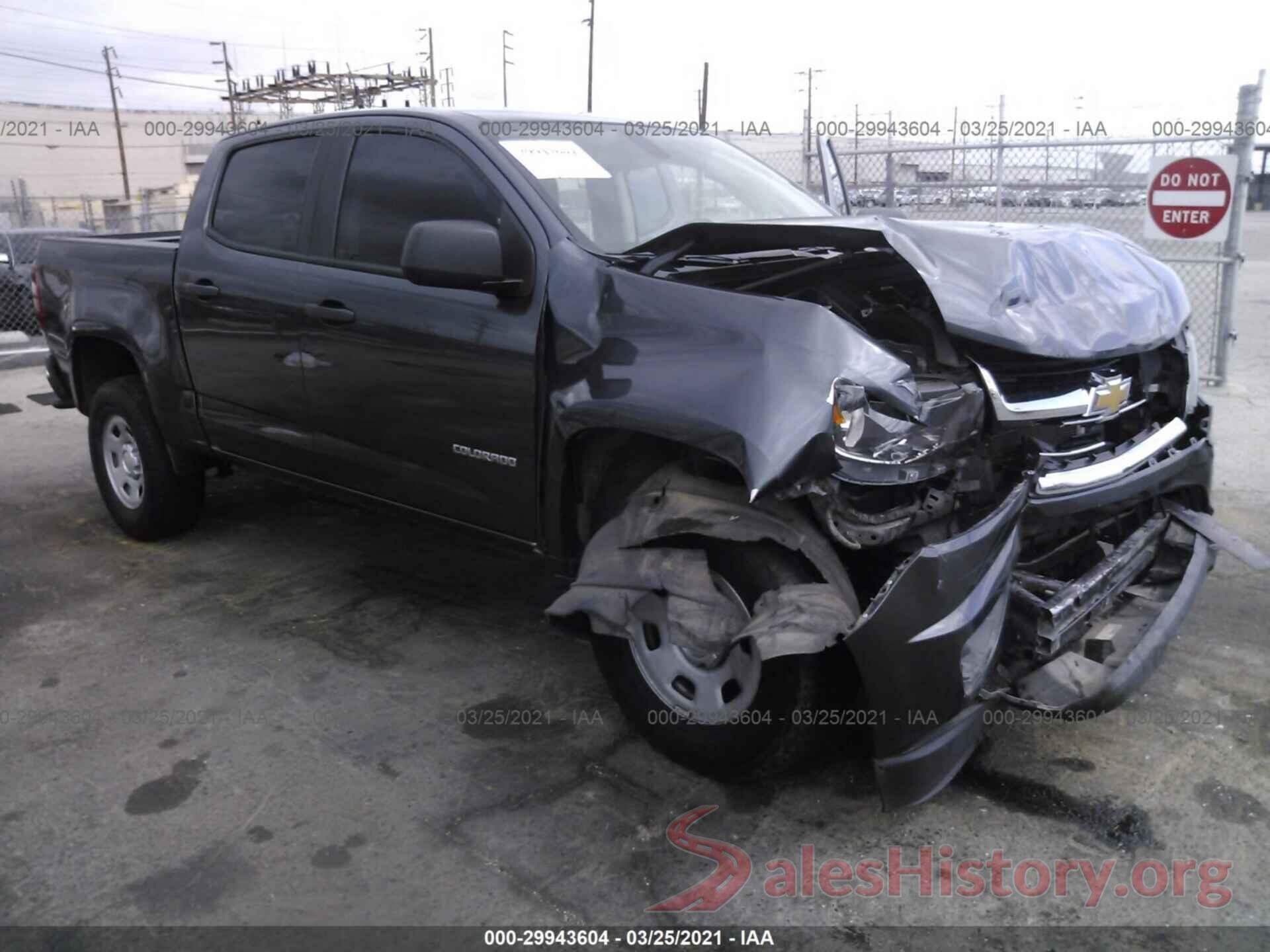 1GCGSBEA9G1370647 2016 CHEVROLET COLORADO