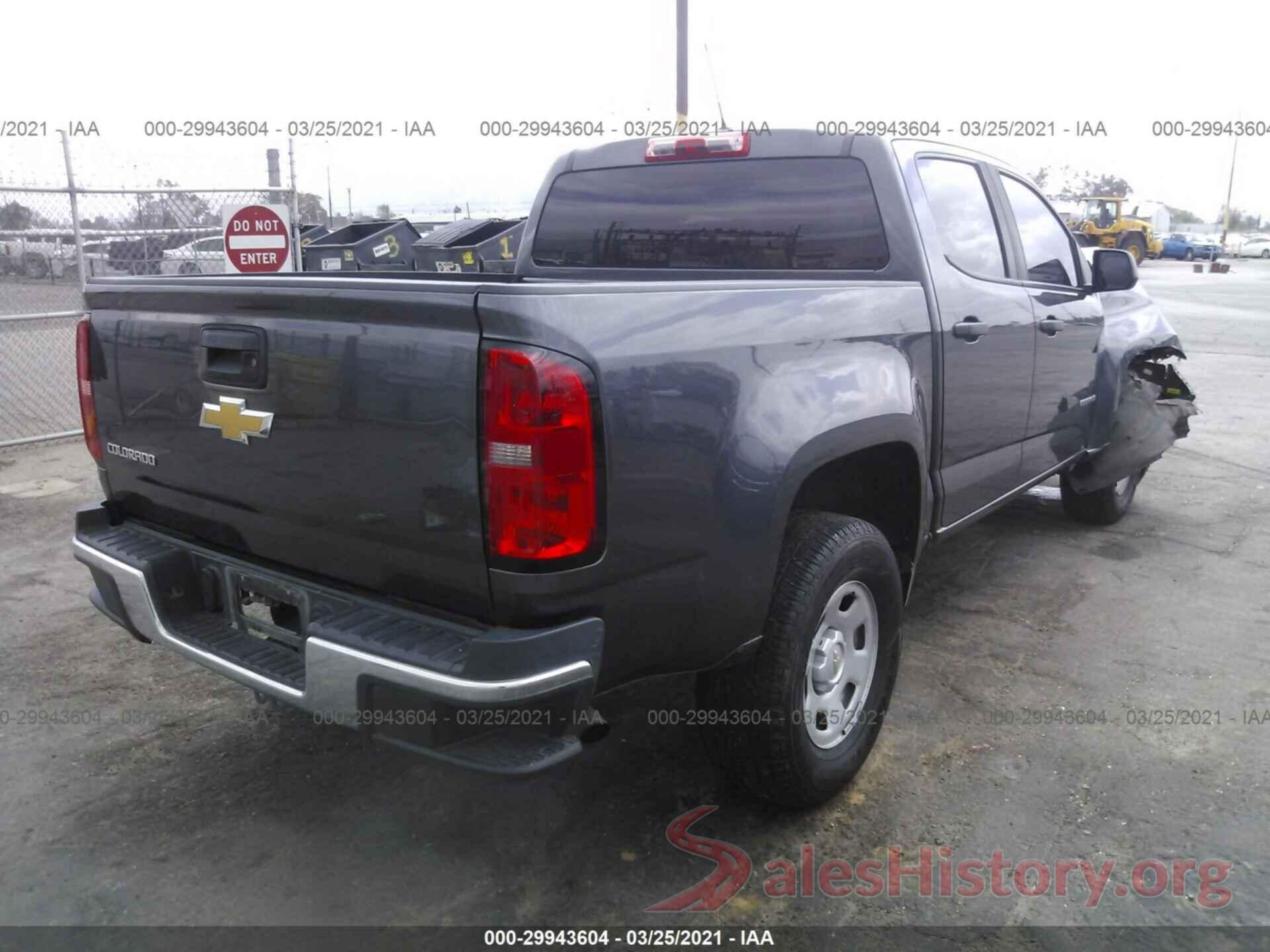 1GCGSBEA9G1370647 2016 CHEVROLET COLORADO