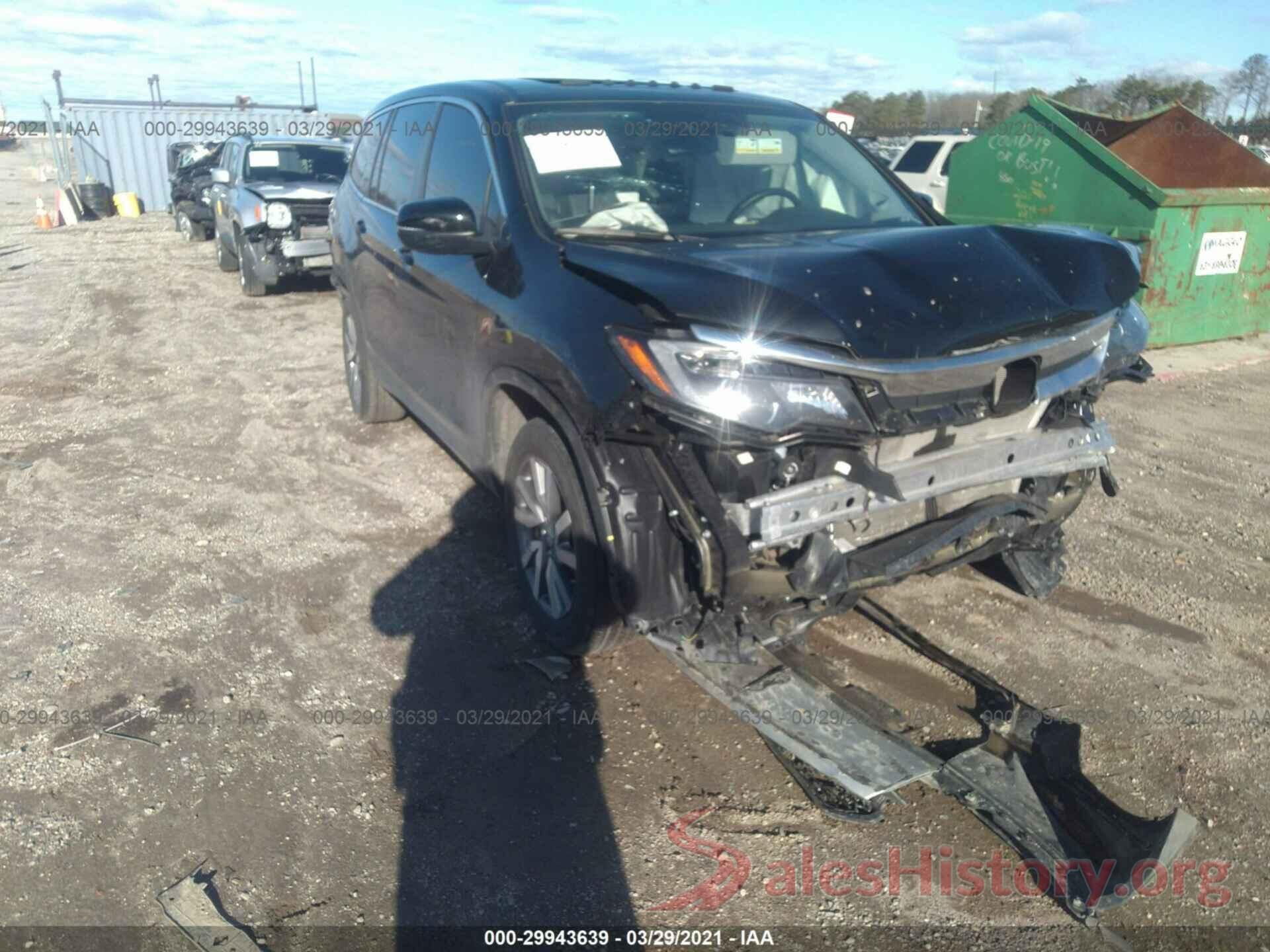 5FNYF6H5XKB080125 2019 HONDA PILOT