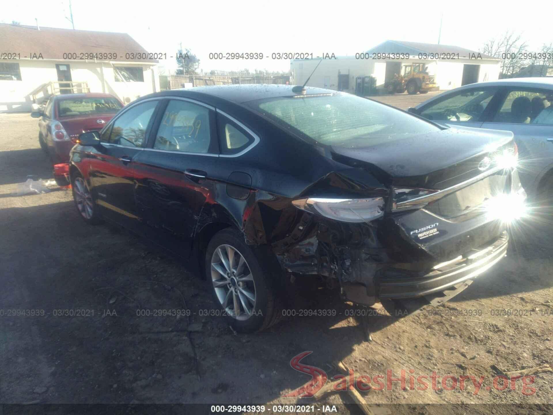 3FA6P0LU3HR164851 2017 FORD FUSION