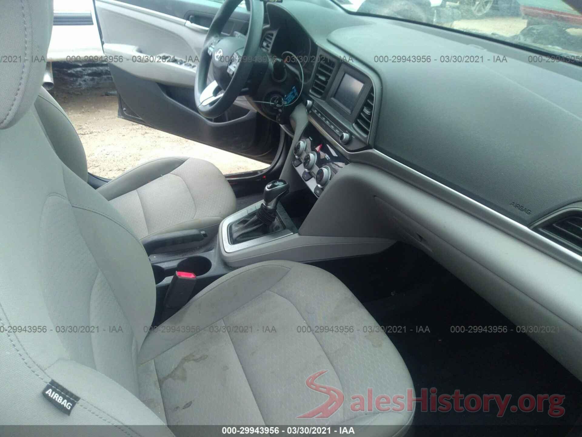 5NPD74LF4KH449207 2019 HYUNDAI ELANTRA