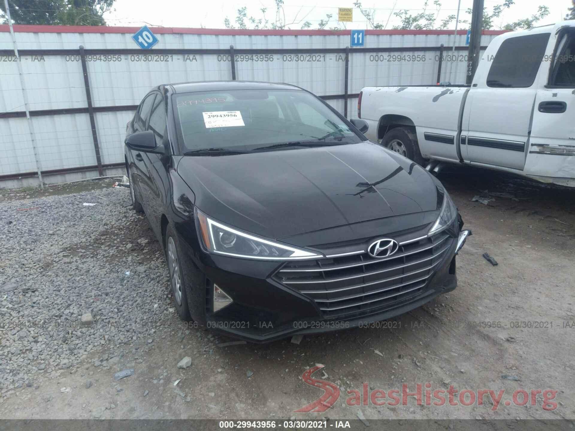 5NPD74LF4KH449207 2019 HYUNDAI ELANTRA