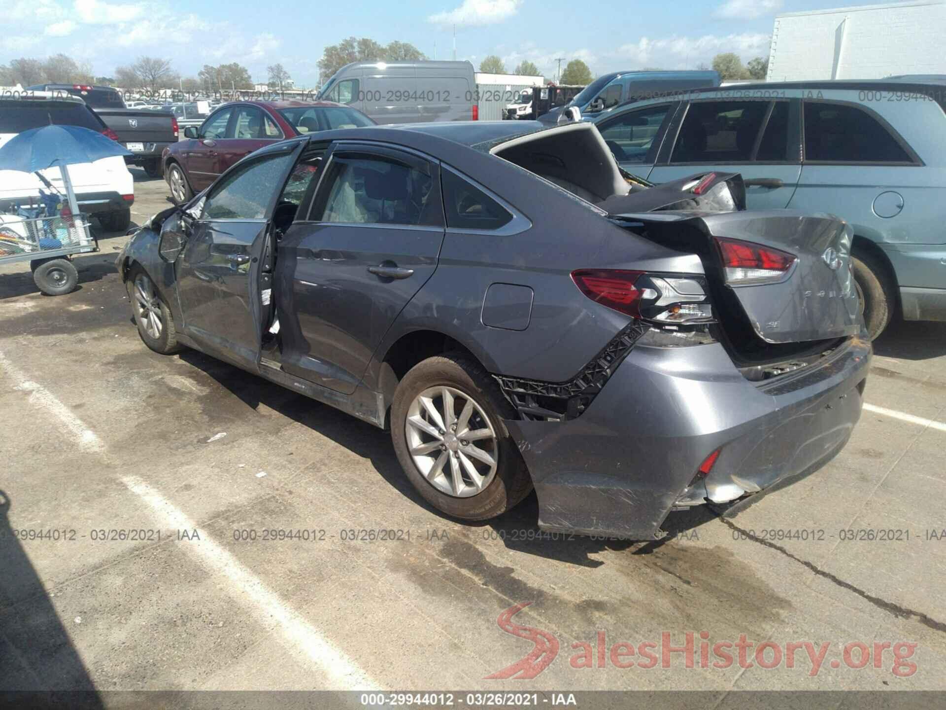 5NPE24AF0KH784907 2019 HYUNDAI SONATA