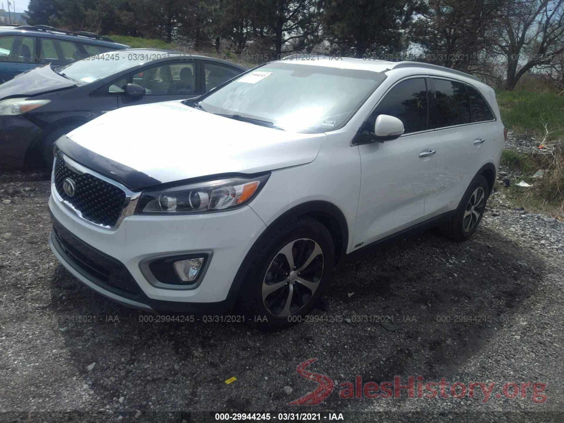 5XYPHDA14GG015613 2016 KIA SORENTO